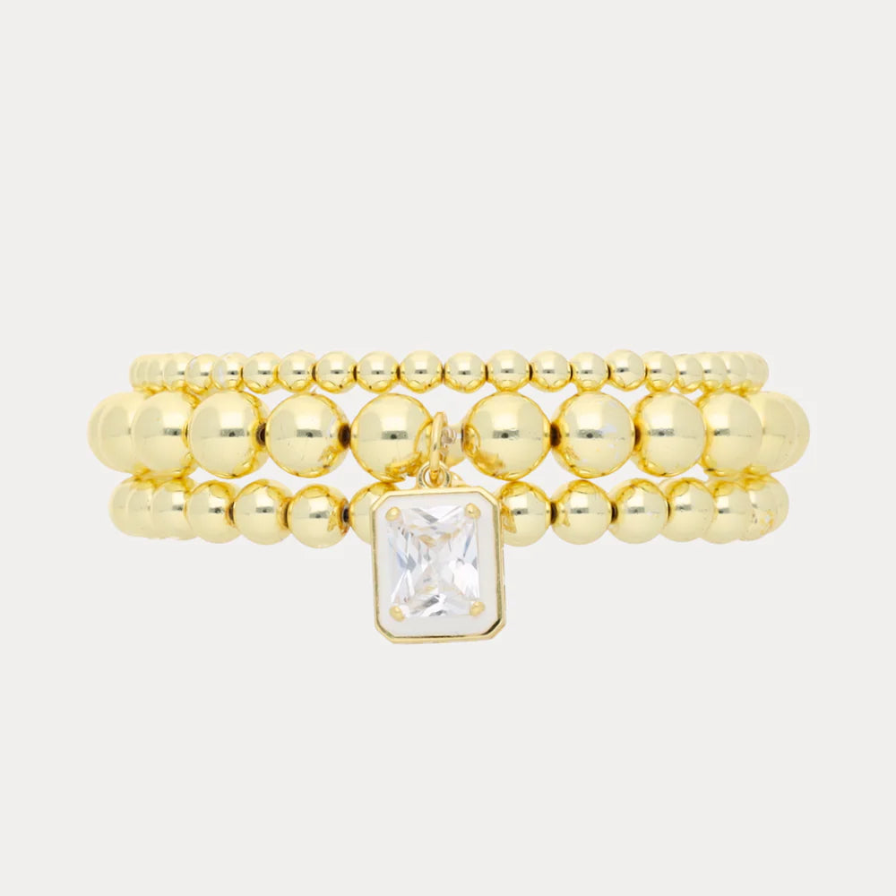 BuDhaGirl Melinda Beaded Bracelet Set