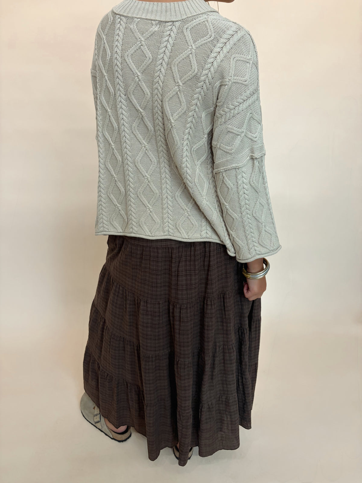 The Rowen Espresso Maxi Skirt