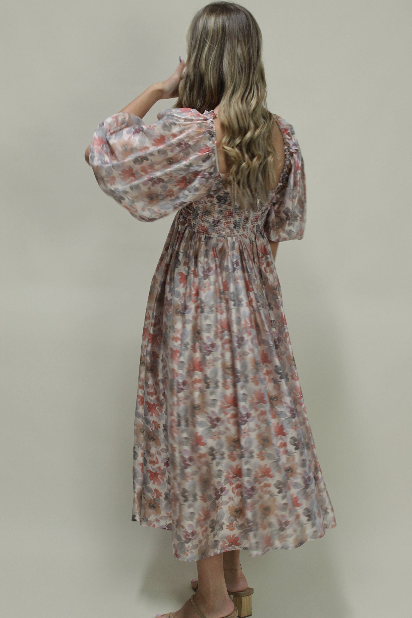 Cara Faye Floral Maxi Dress