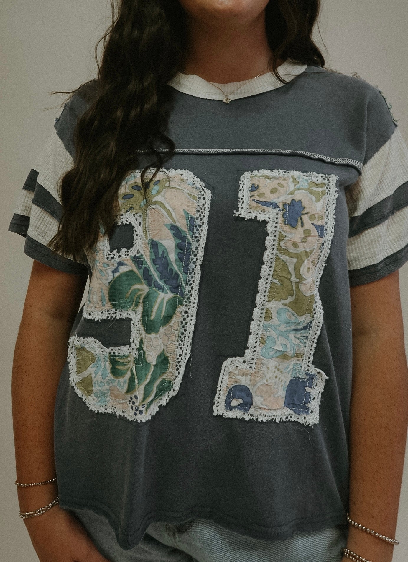 Savannah Lane Blue Tee