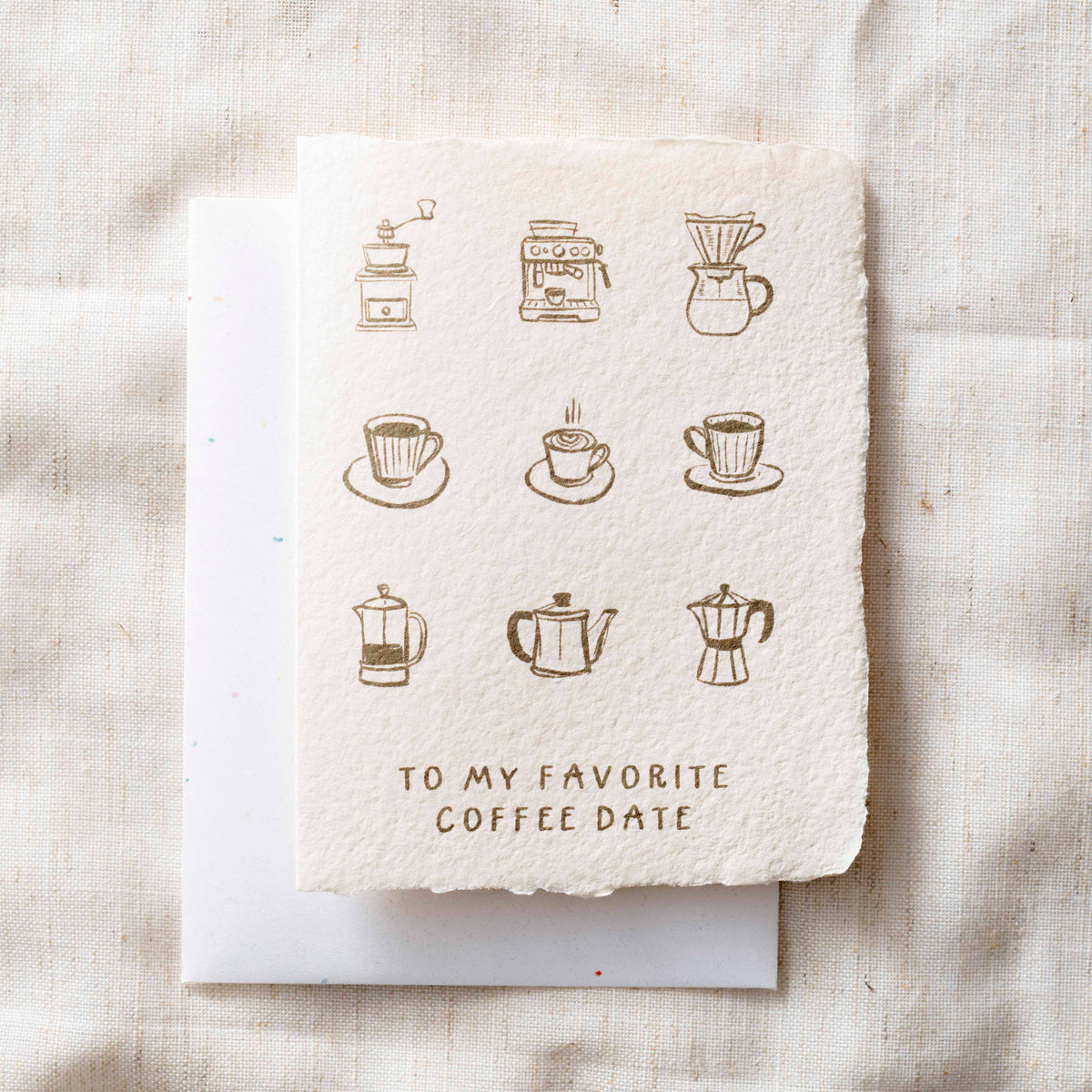 Coffee Date Friendship Card