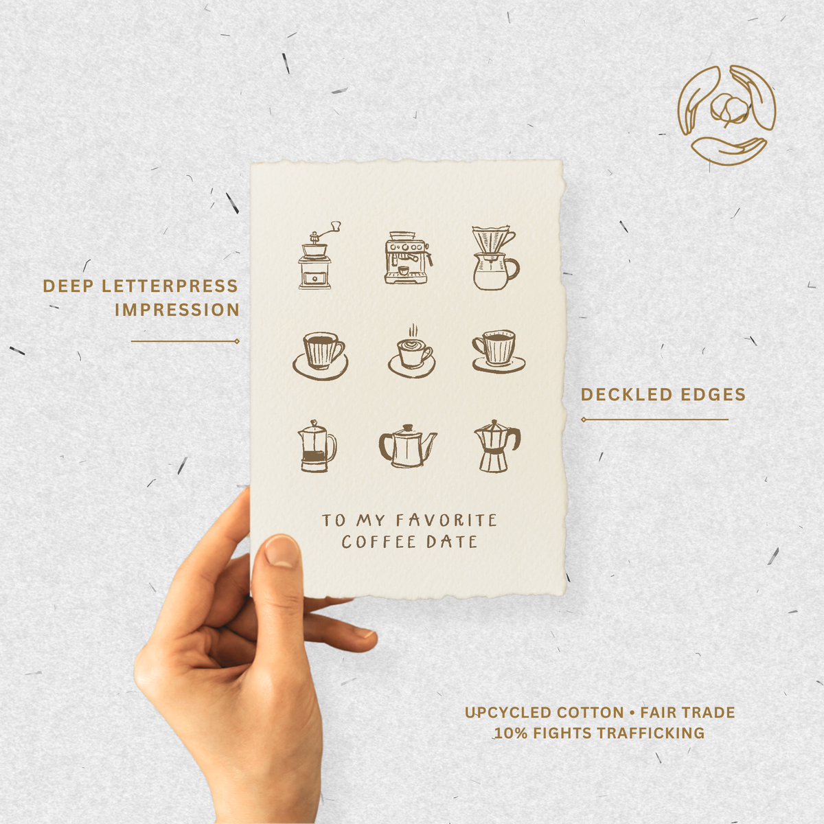 Coffee Date Friendship Card