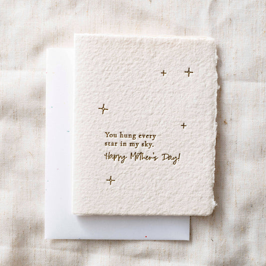 You Hung Every Star in My Sky Card