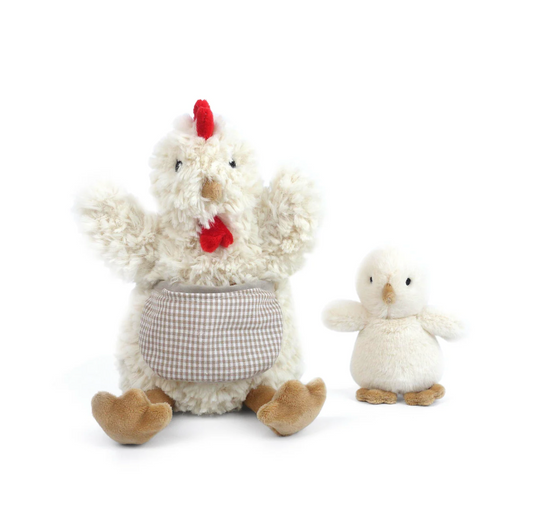 Mon Ami Mother Hen & Baby