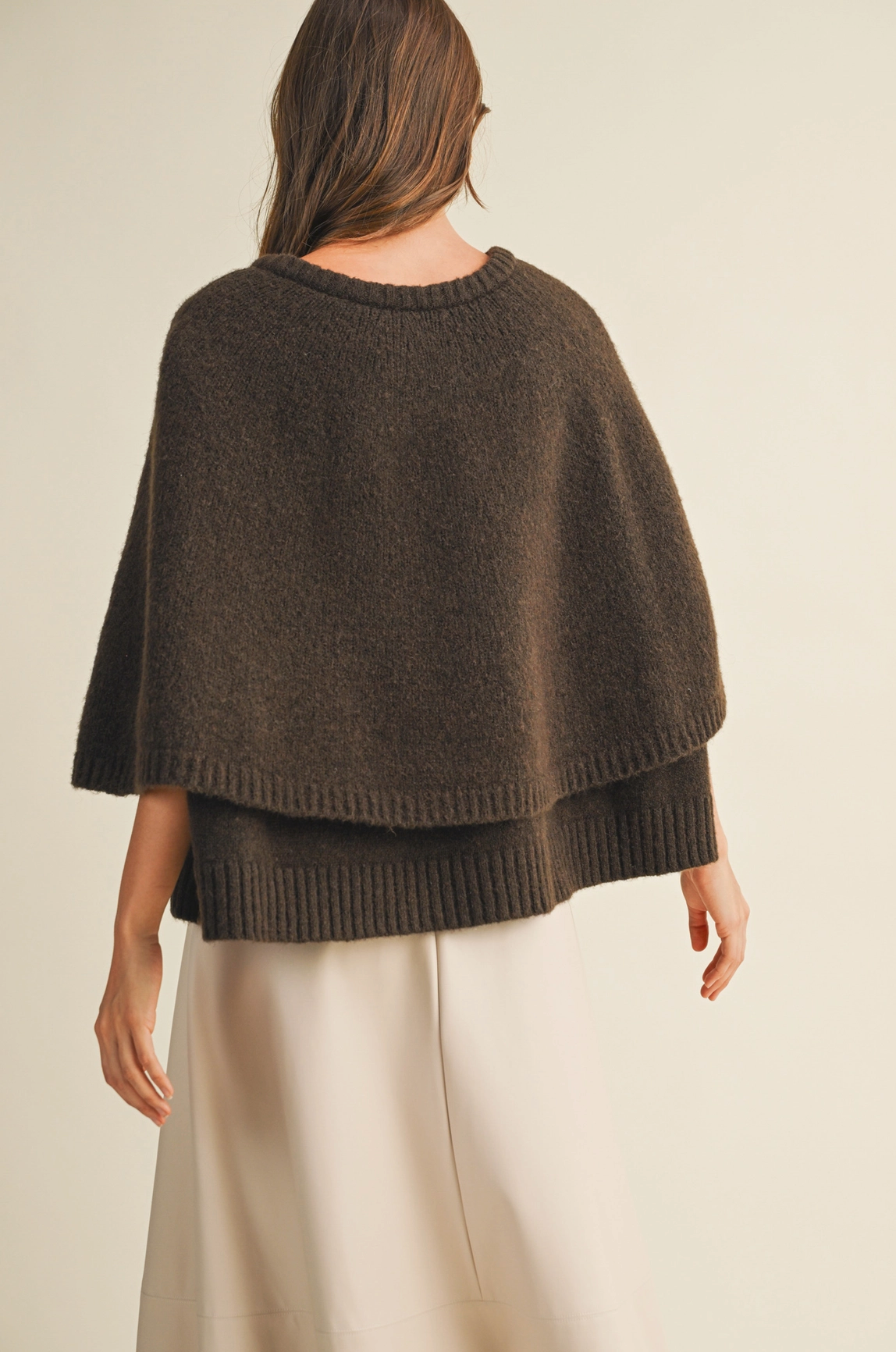The Willa Knit Cape Cardigan