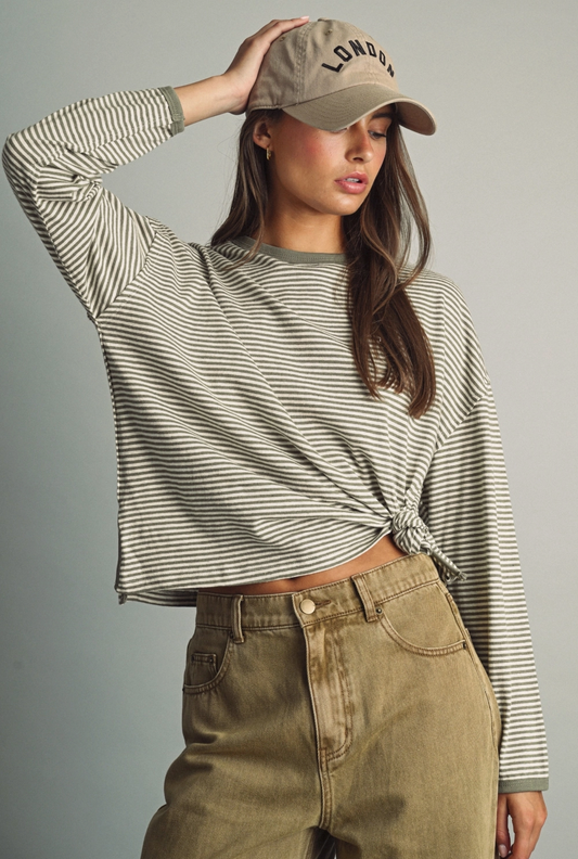 The Market Days Striped Long Sleeve