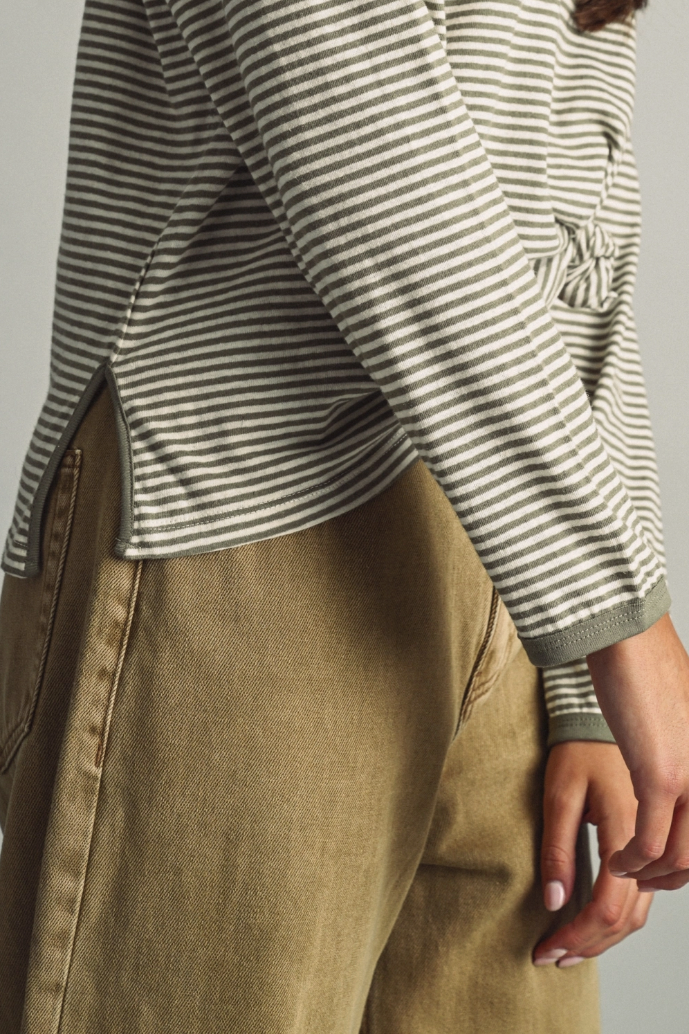 The Market Days Striped Long Sleeve