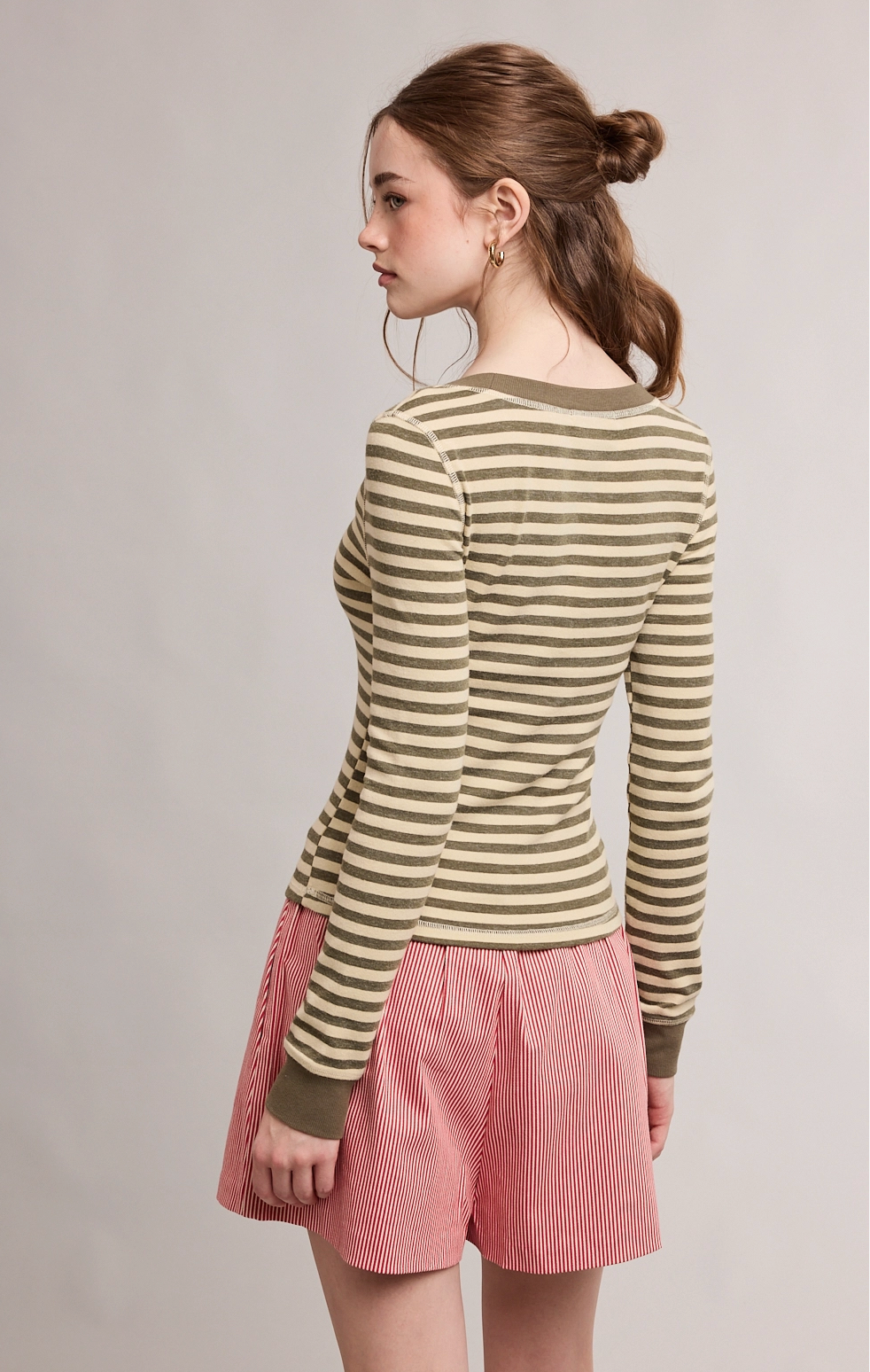 The Olive Lane Striped Long Sleeve