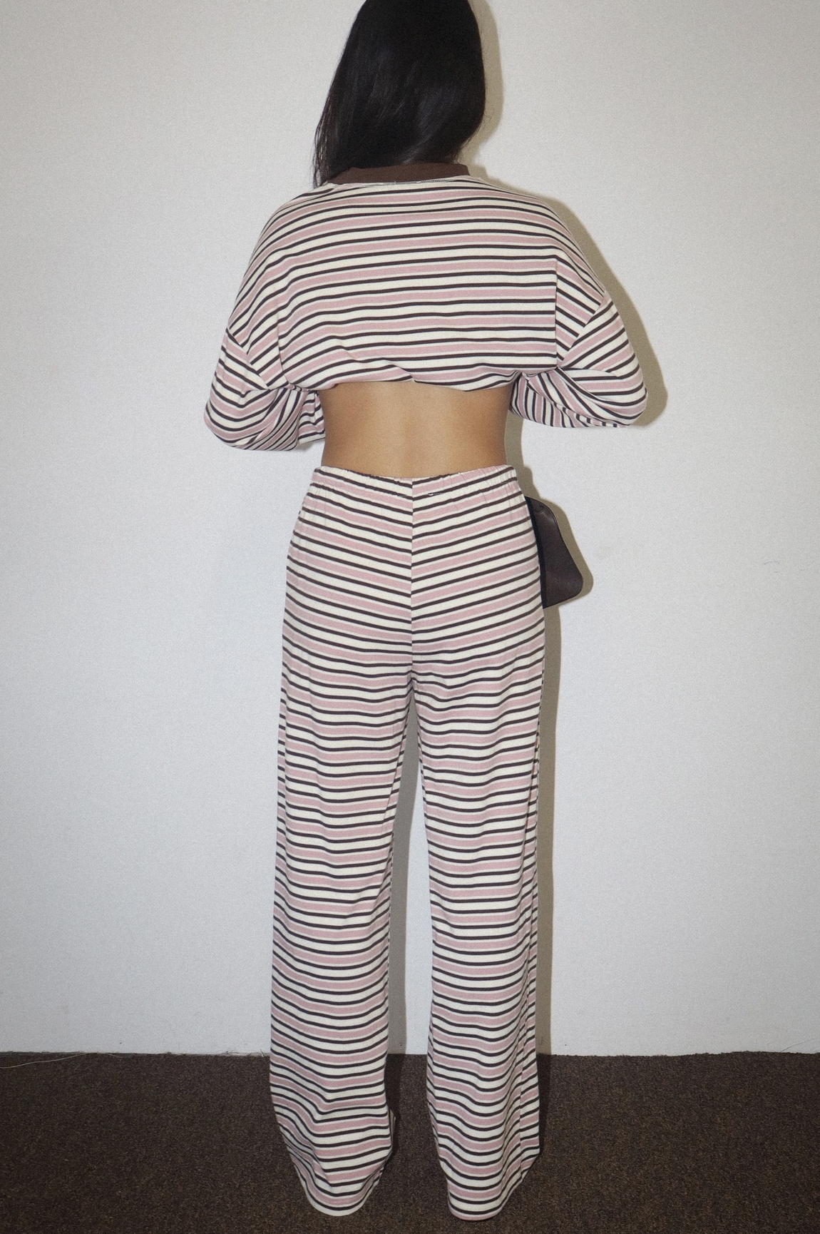 The Slow Mornings Striped Pants