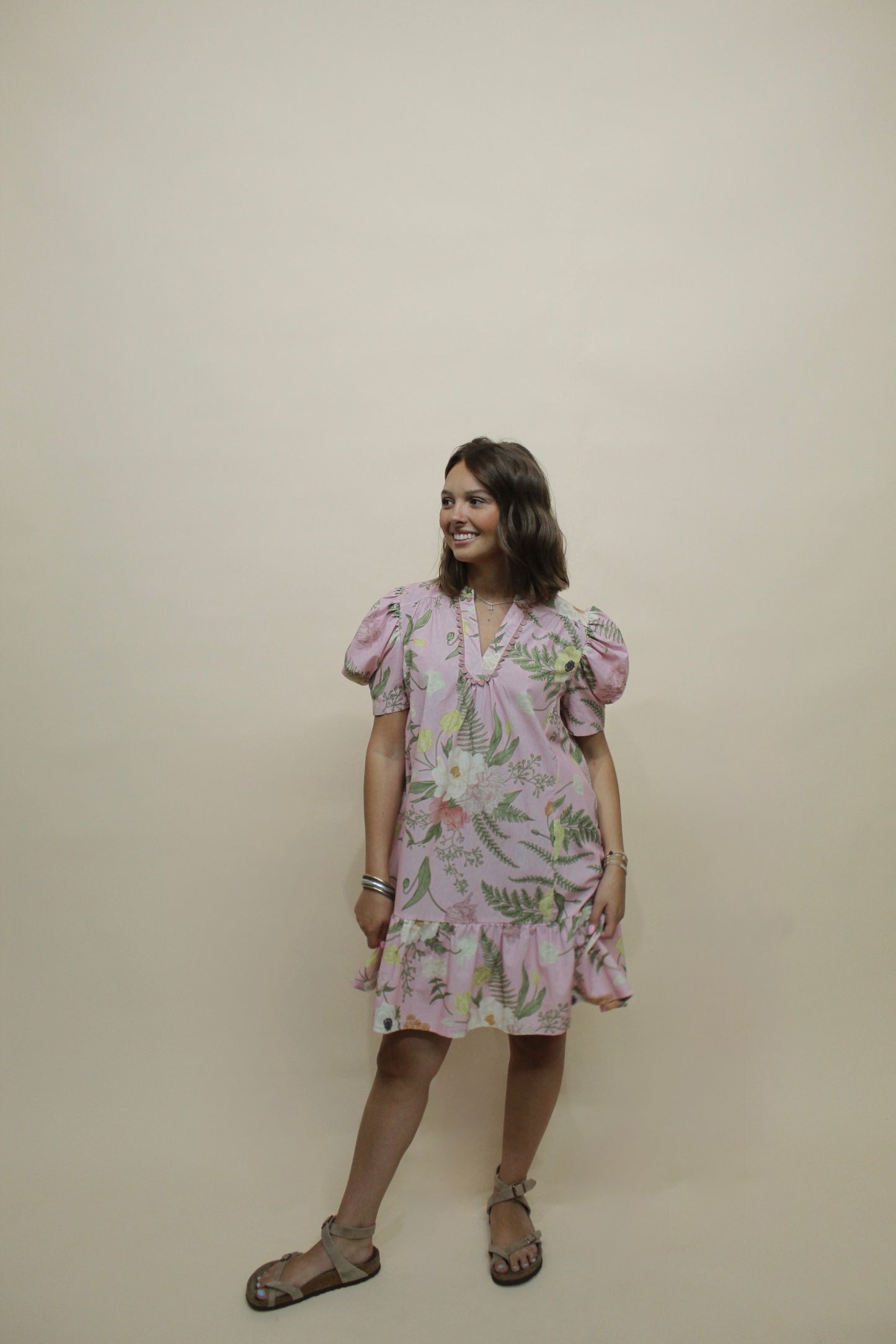 Meadow Floral Mini Dress