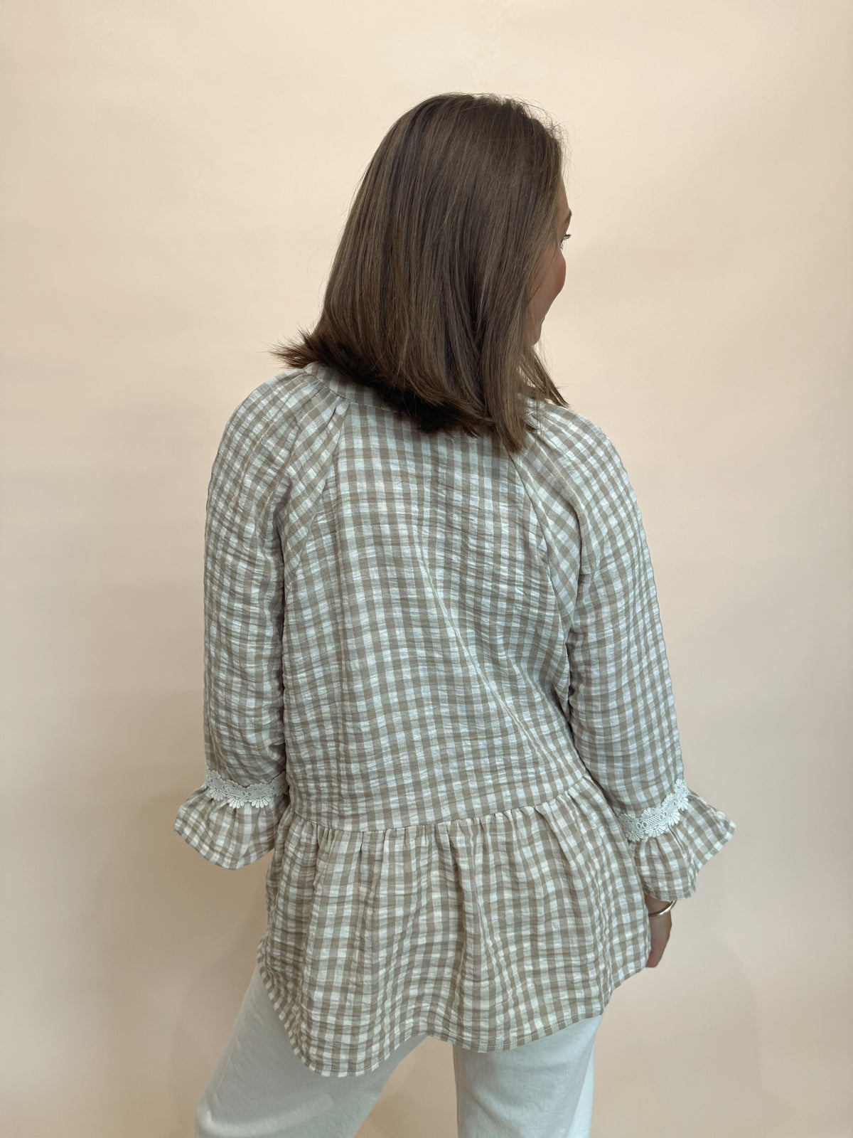 Willow Creek Gingham Top