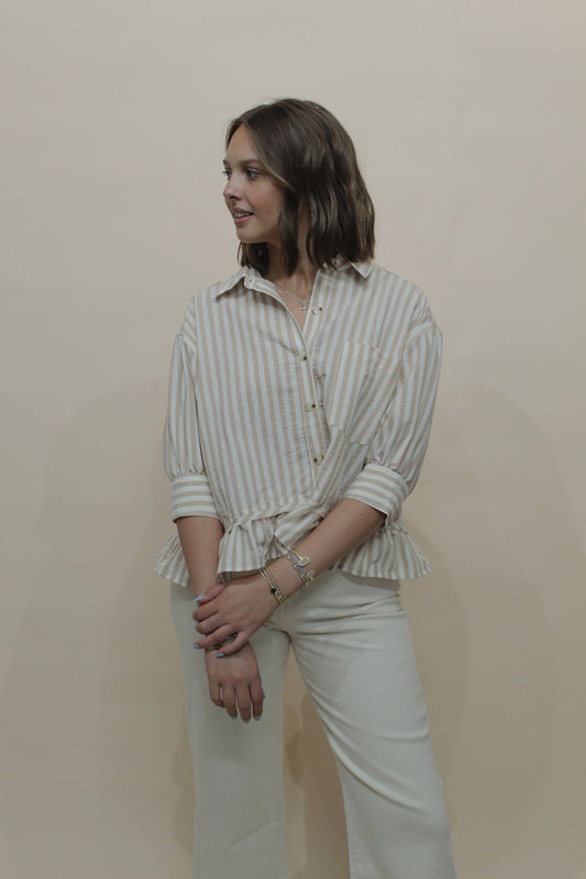 The Harbor View Striped Blouse