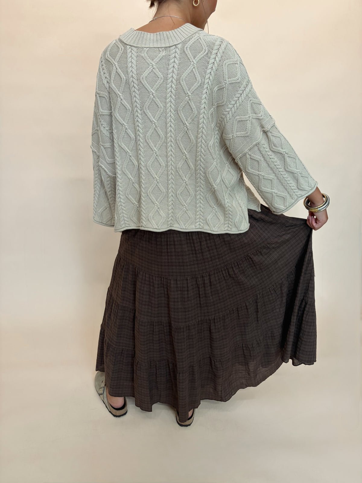 The Rowen Espresso Maxi Skirt