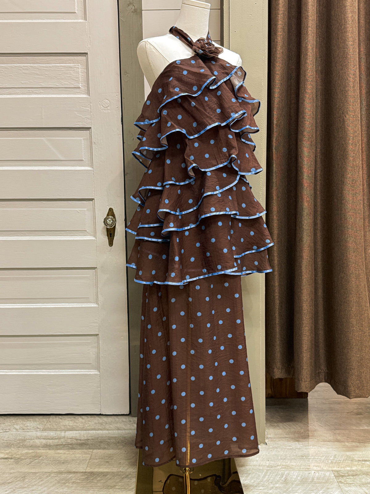 The Francie Ruffle Maxi Dress