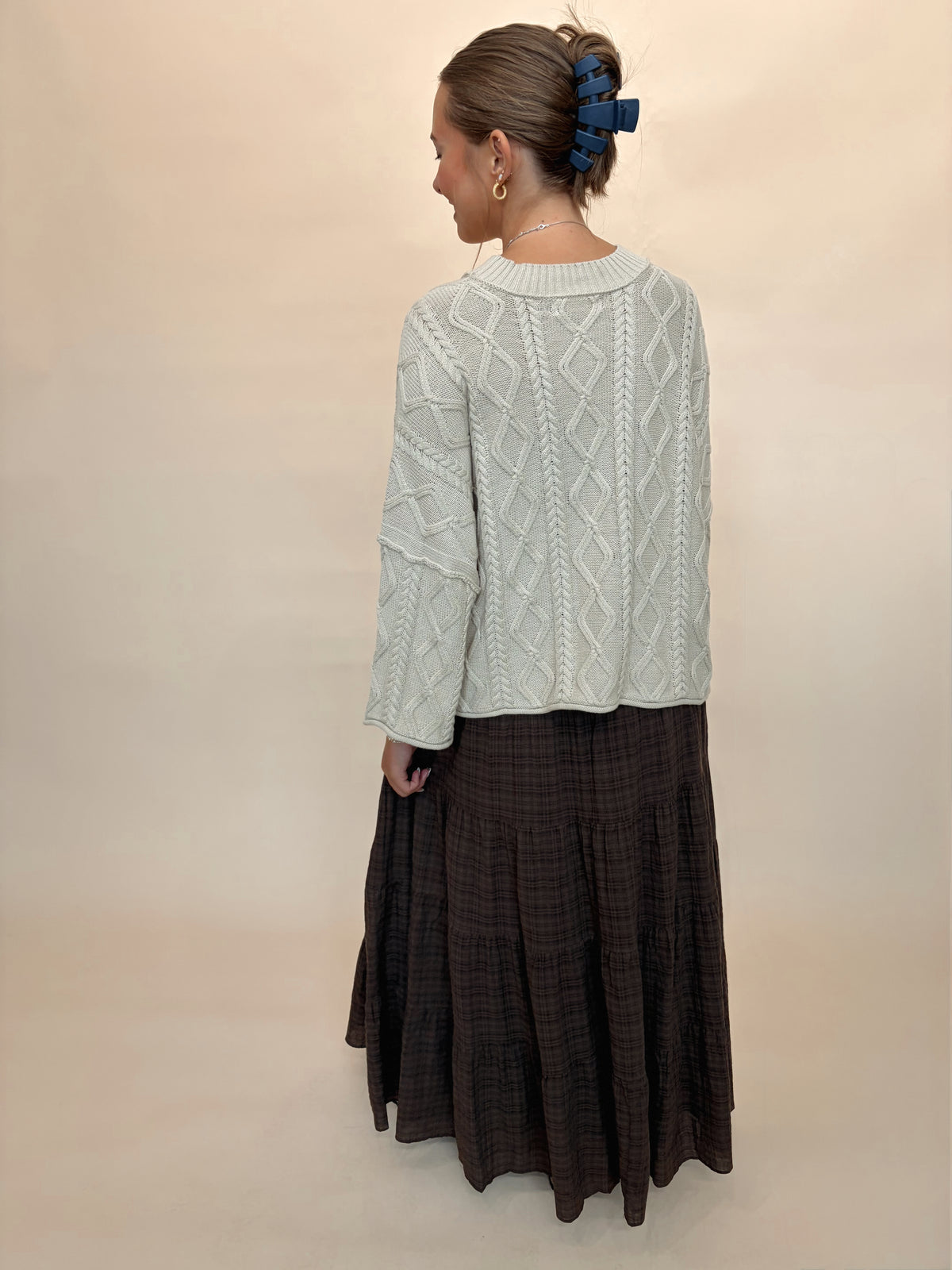 The Rowen Espresso Maxi Skirt