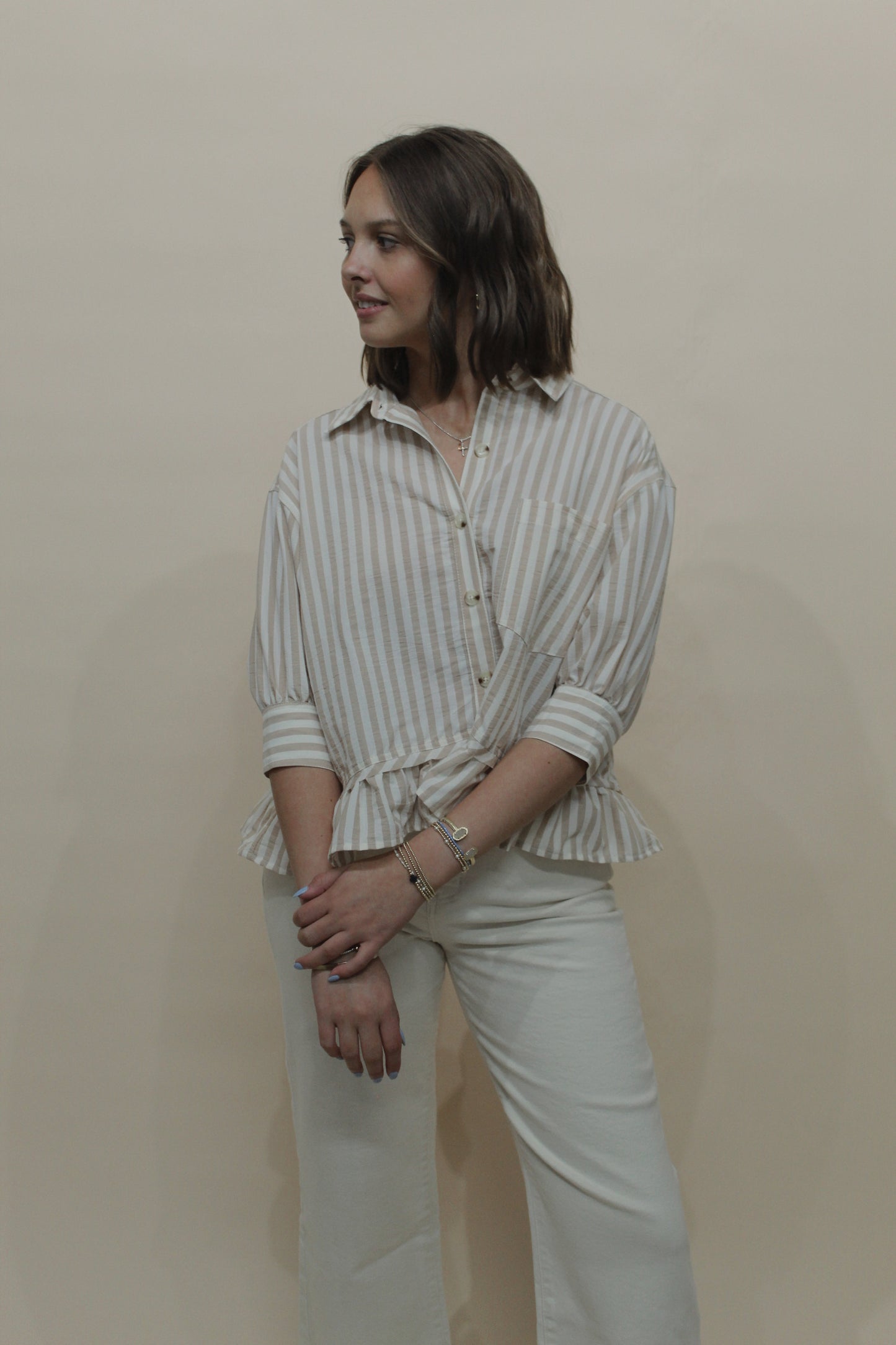 The Harbor View Striped Blouse