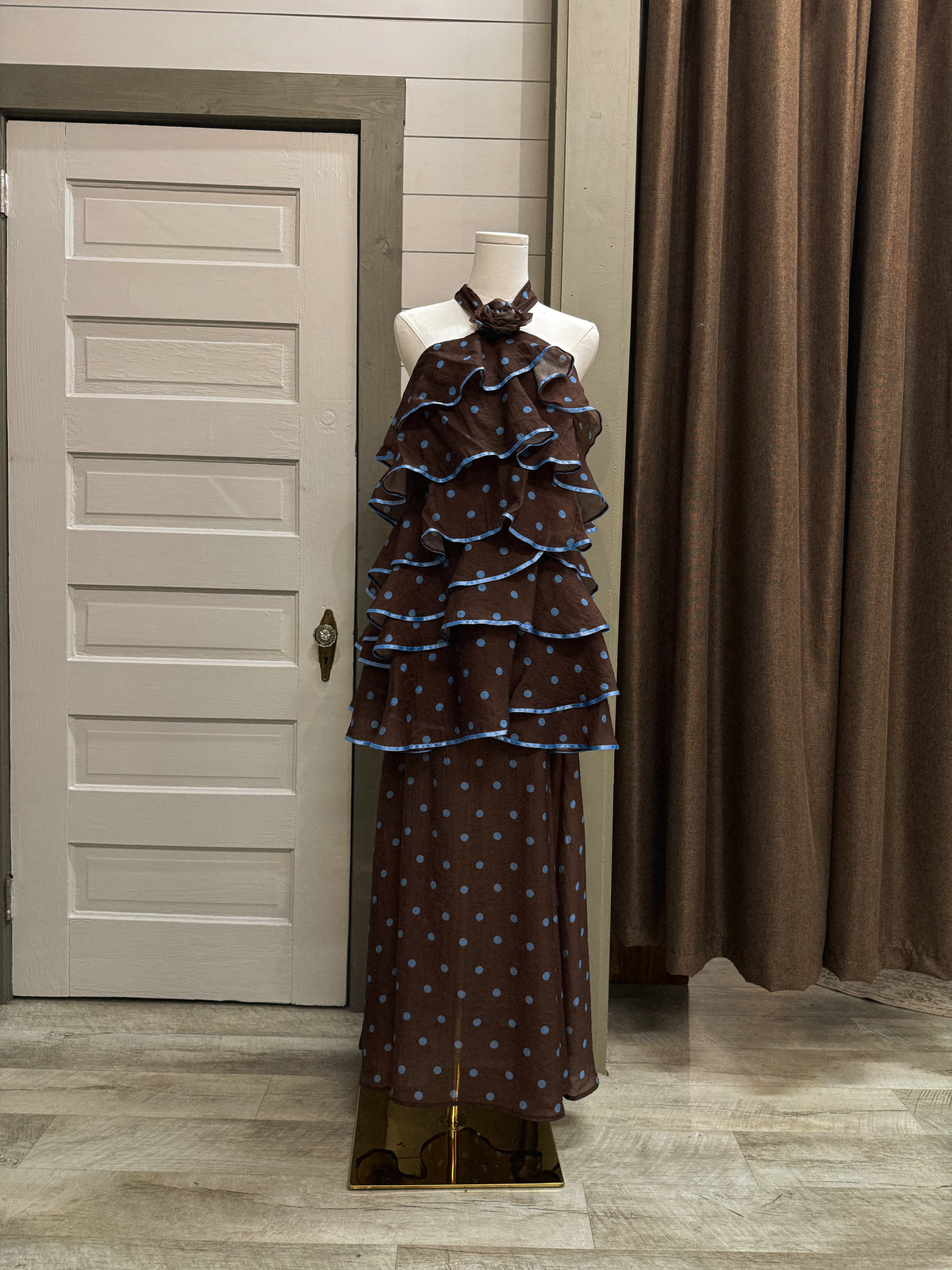 The Francie Ruffle Maxi Dress