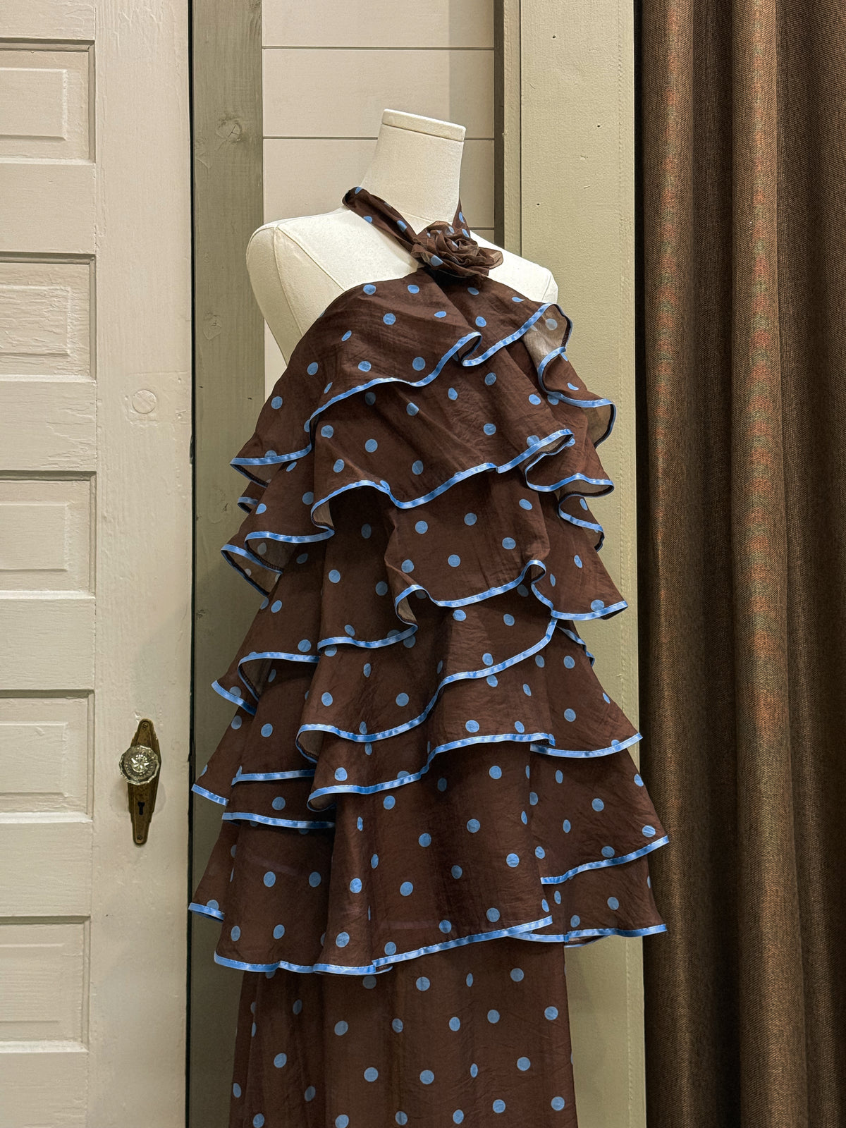 The Francie Ruffle Maxi Dress