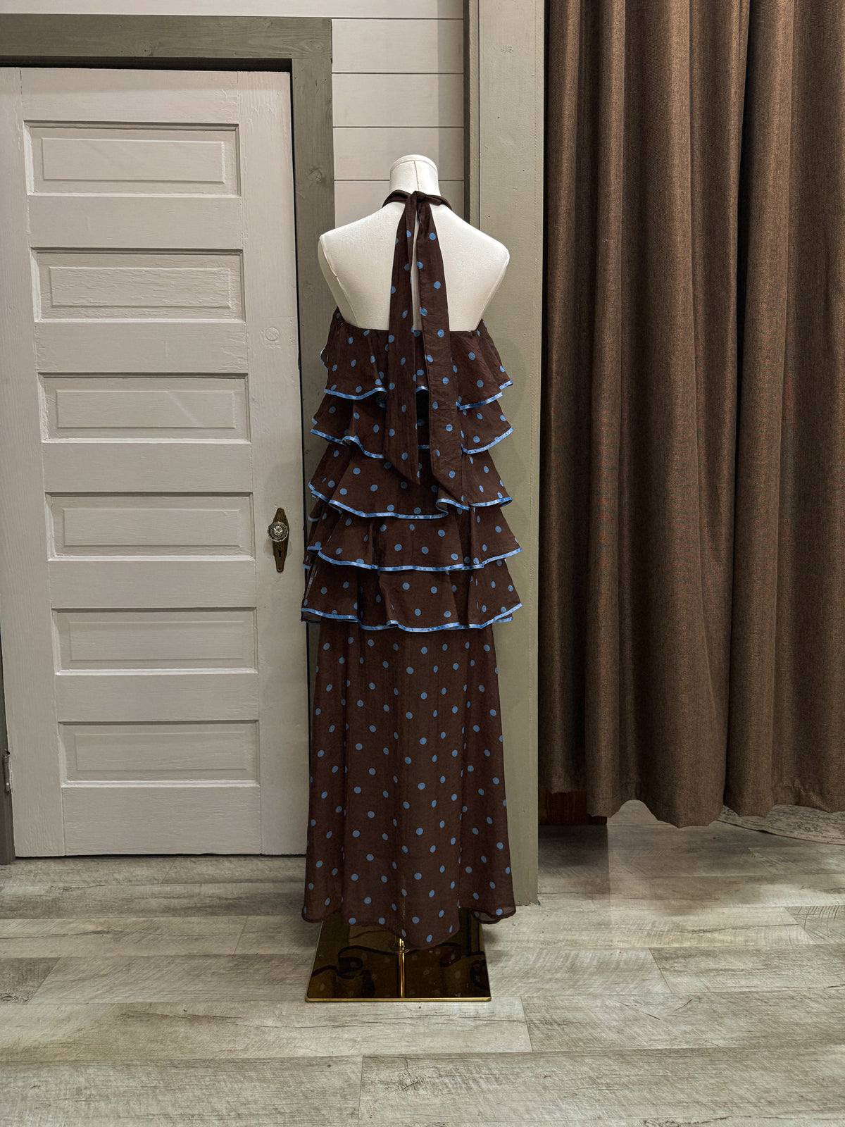 The Francie Ruffle Maxi Dress