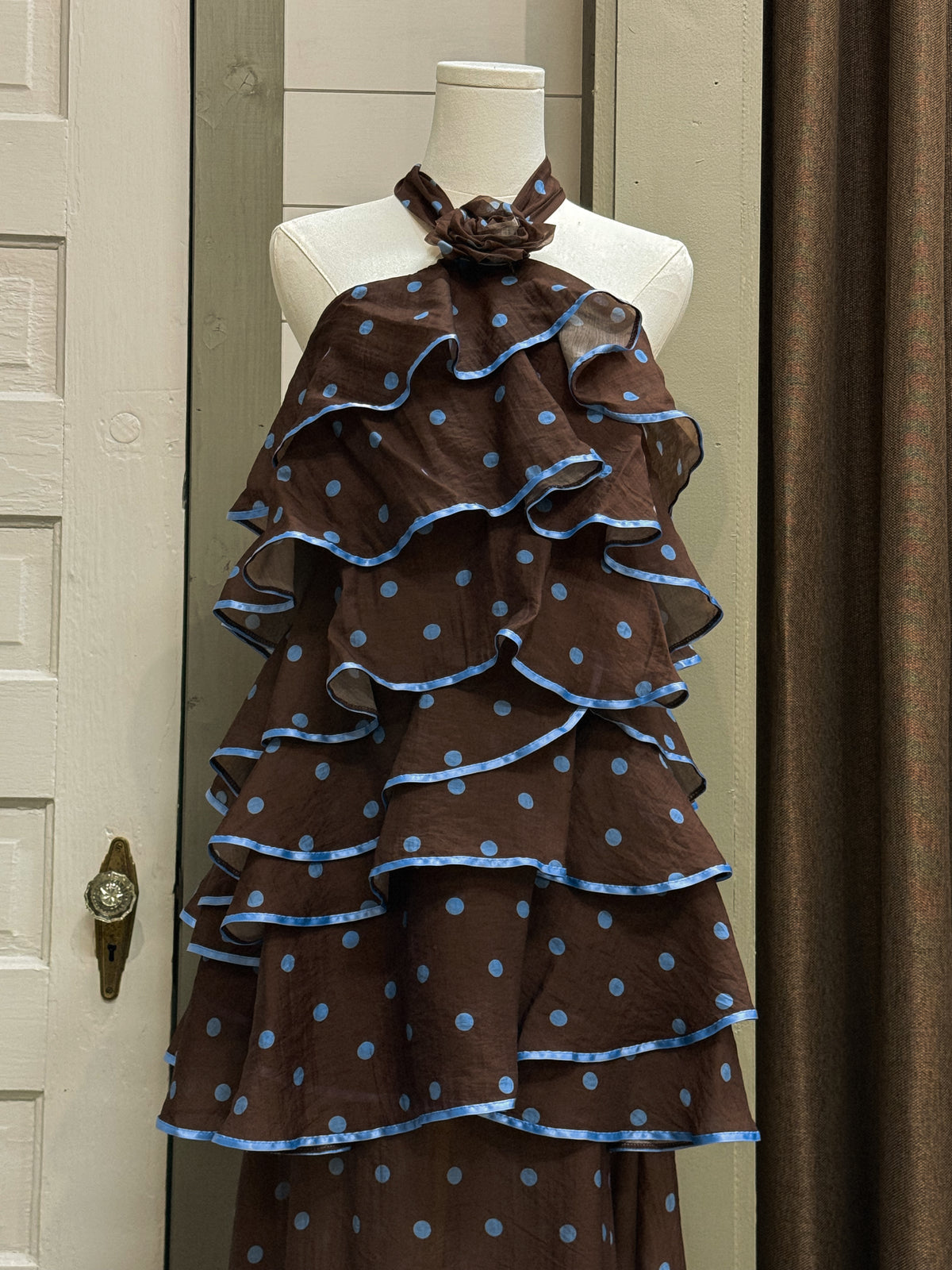The Francie Ruffle Maxi Dress