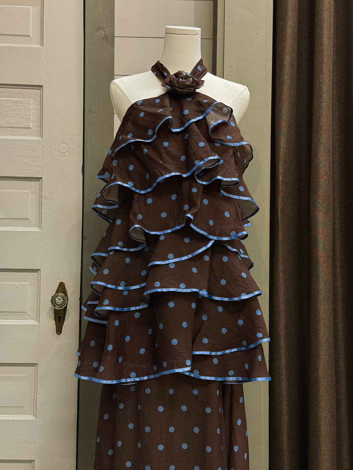 The Francie Ruffle Maxi Dress