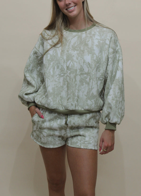 Mossy Morning Sweat Set