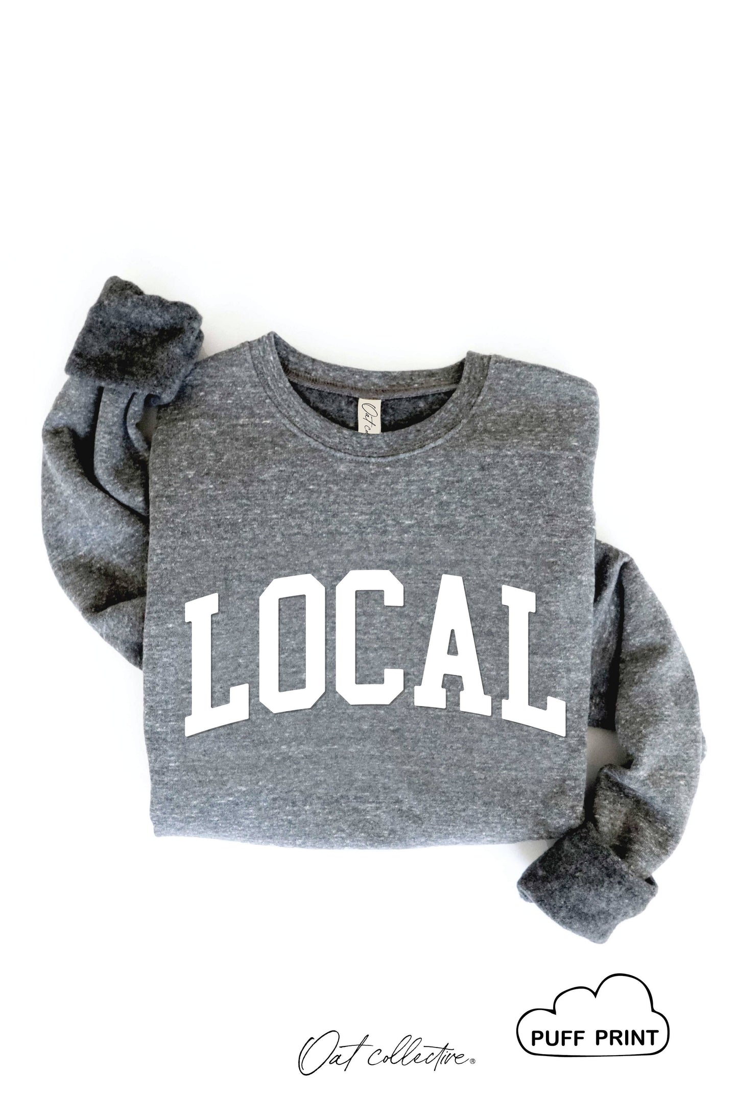 LOCAL Blue Graphic Sweatshirt