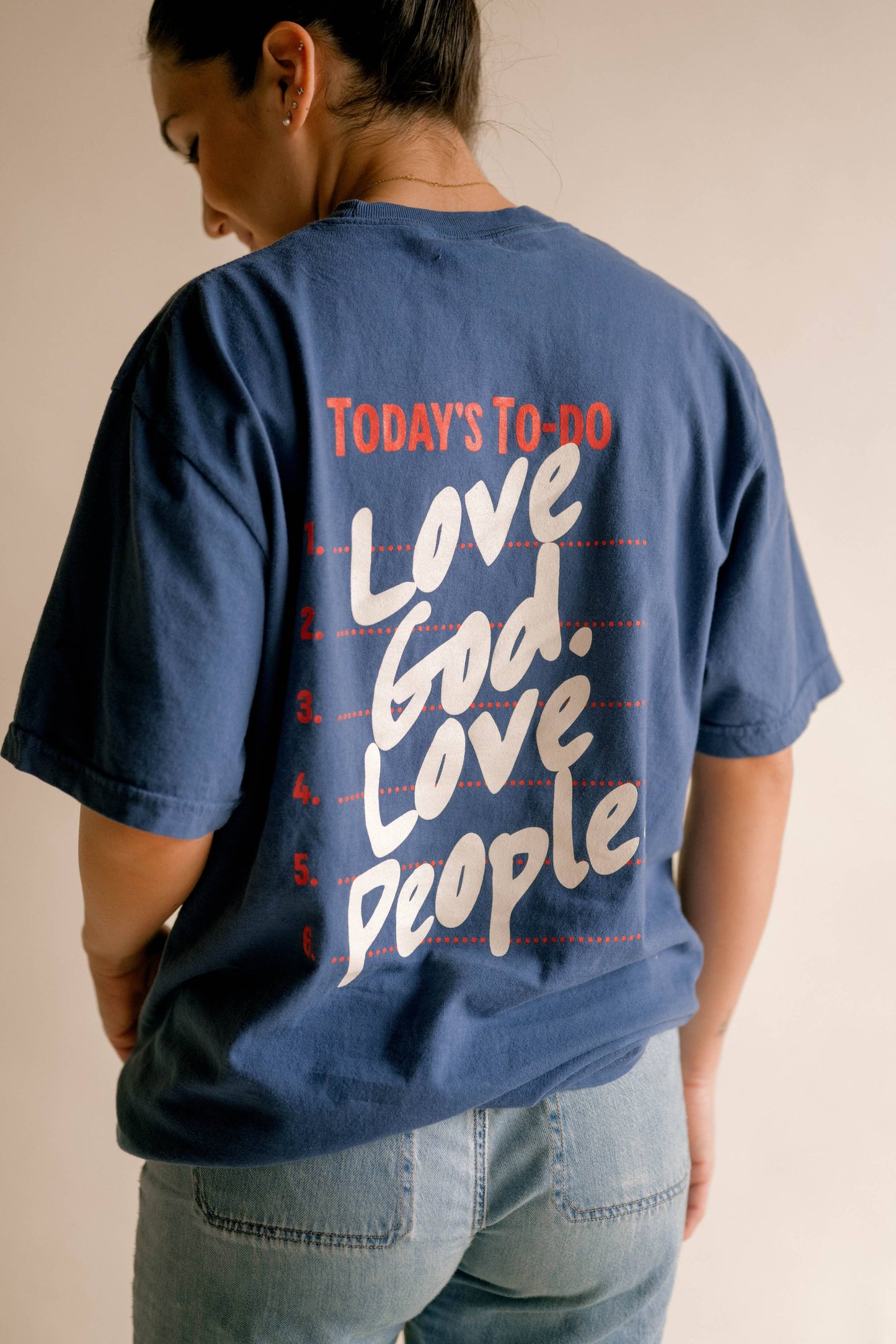 Love God Love People Christian Tee