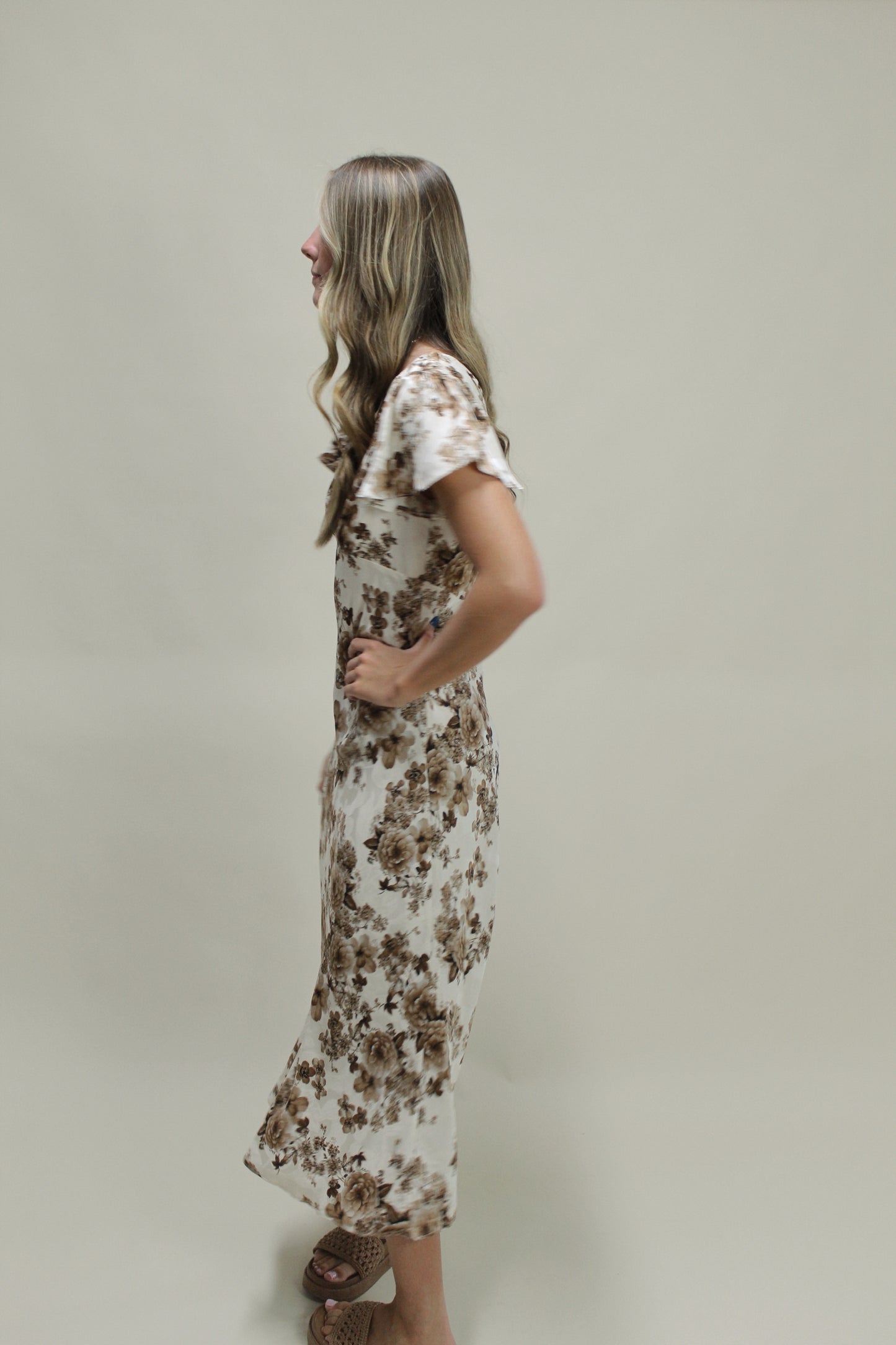 Grandma's Couch Midi Dress