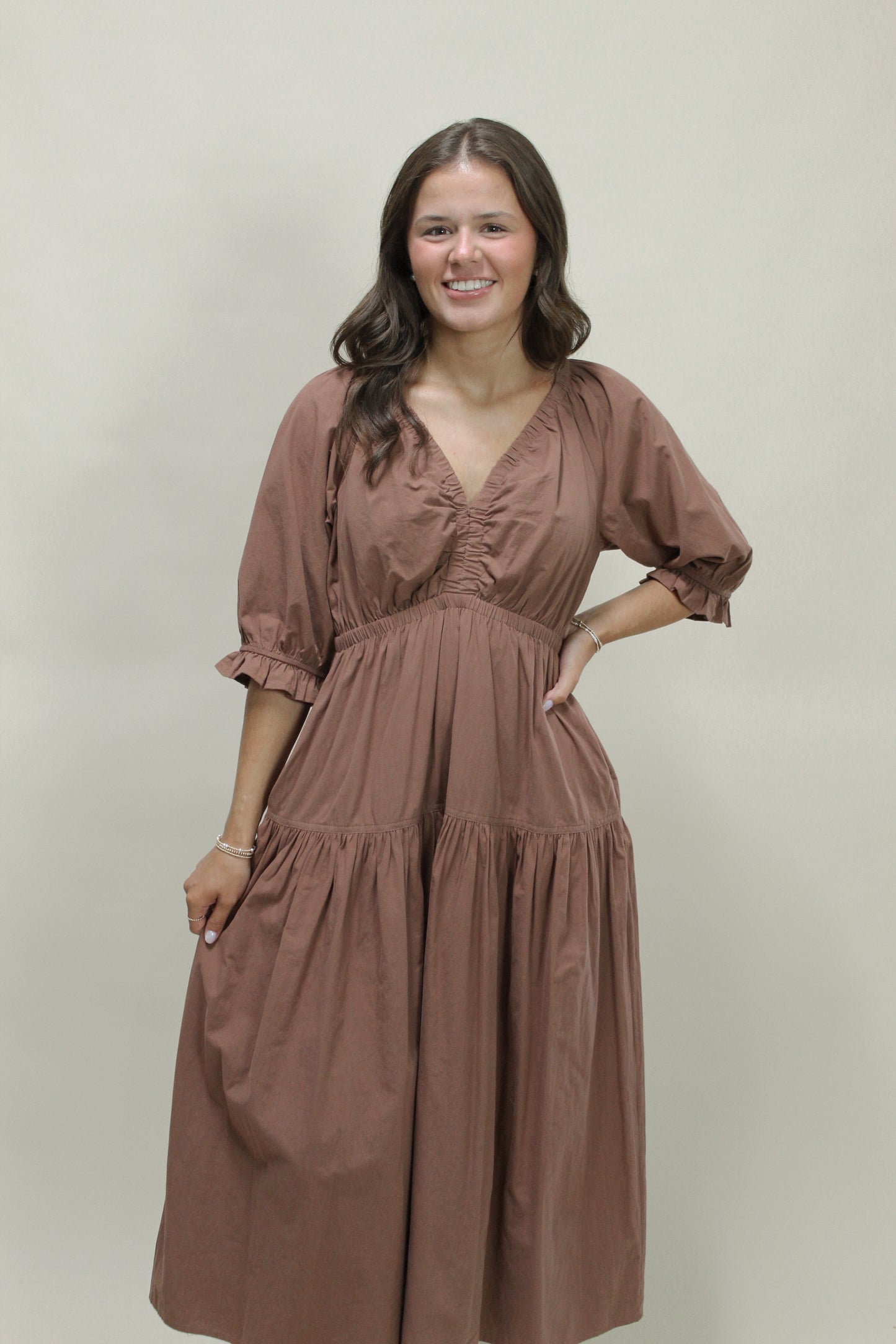 Hazel Mae Midi Dress