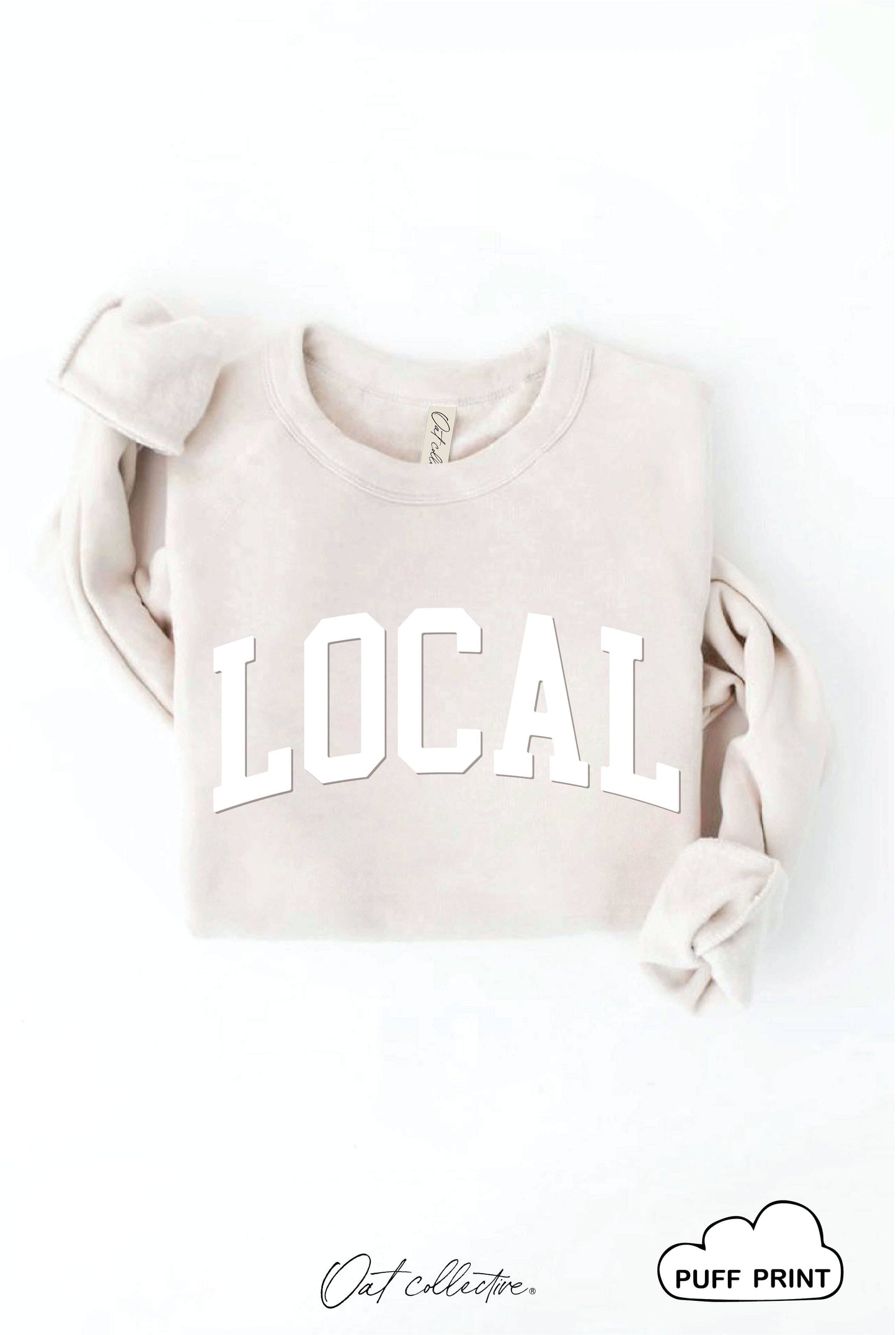 LOCAL Blue Graphic Sweatshirt