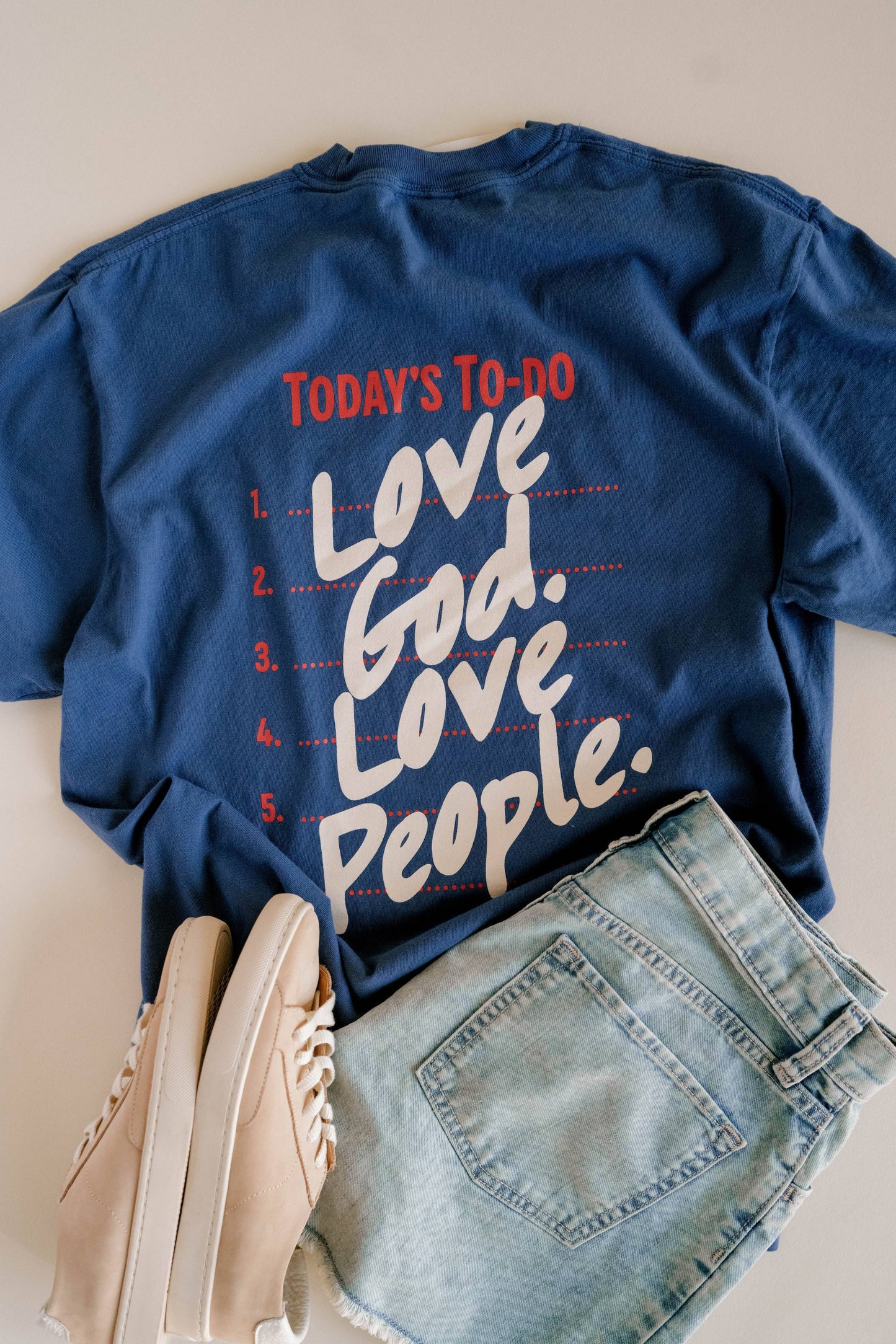 Love God Love People Christian Tee