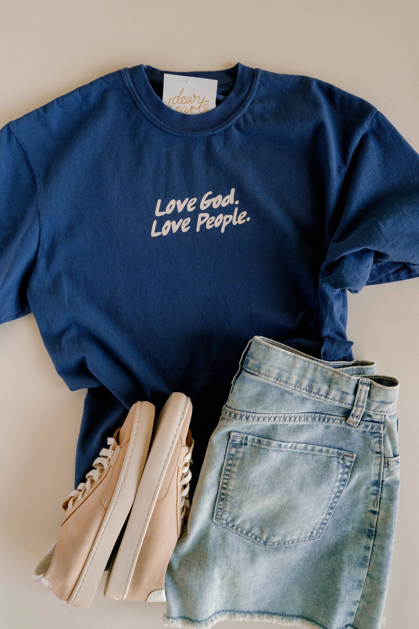 Love God Love People Christian Tee