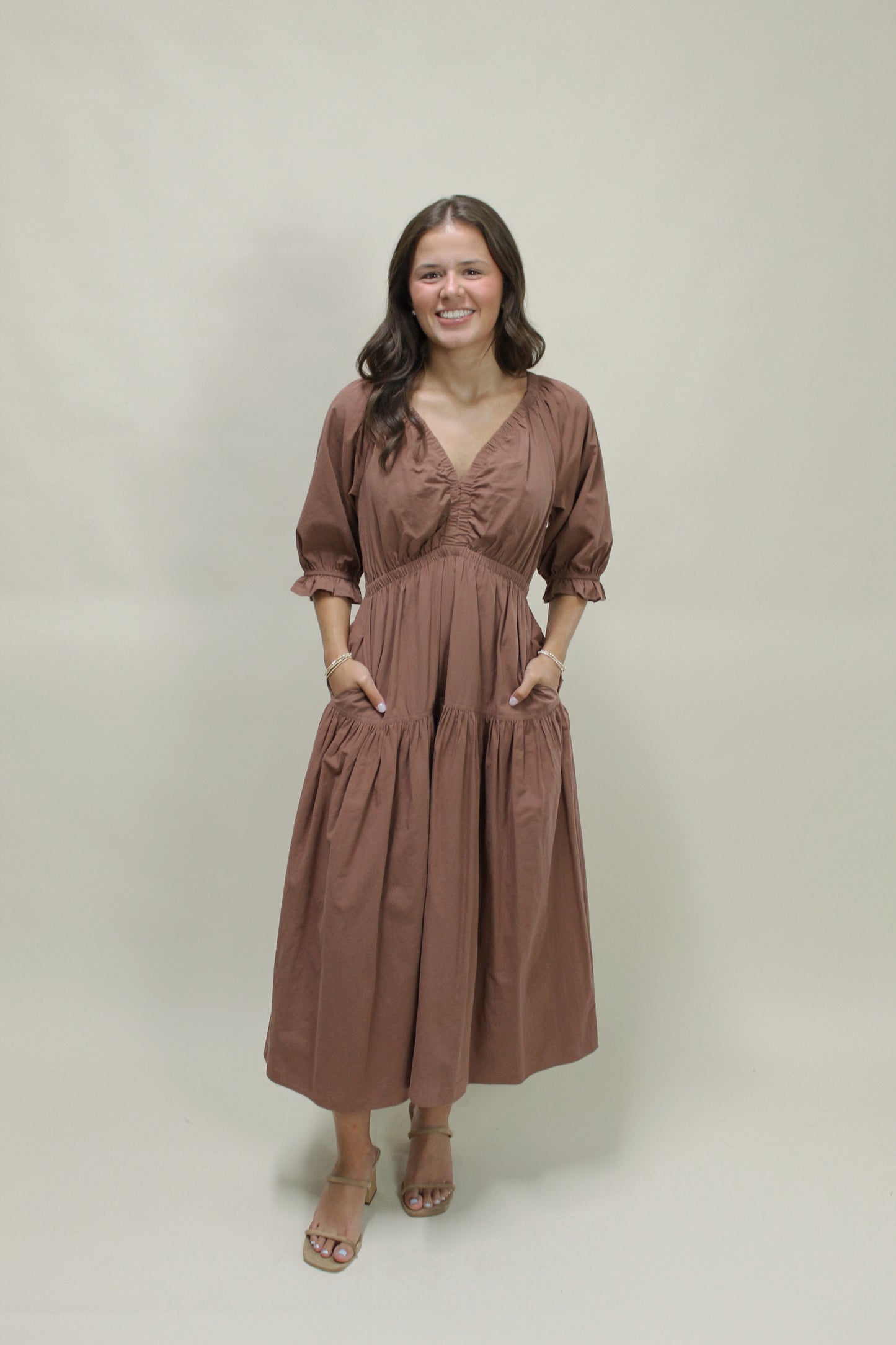Hazel Mae Midi Dress