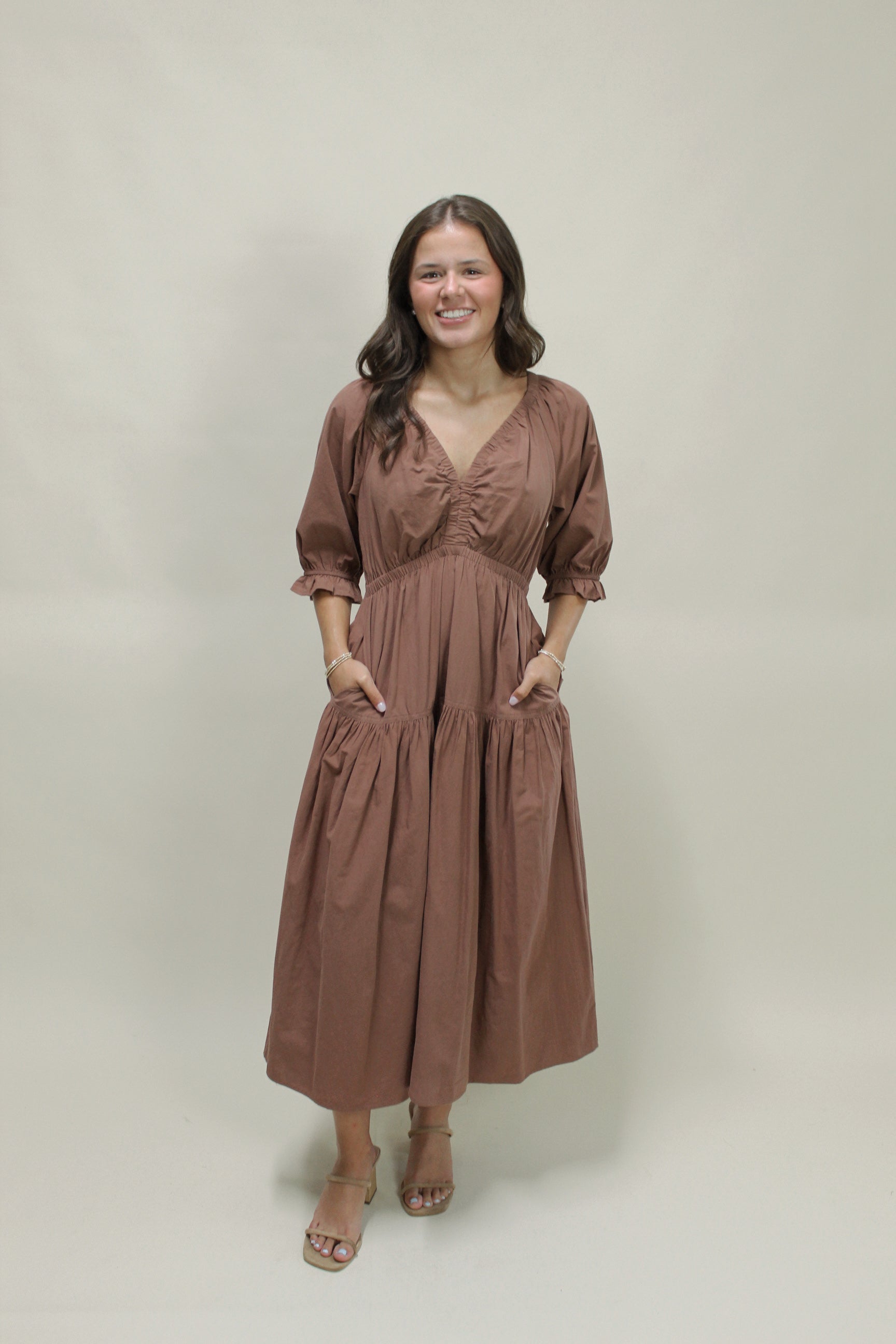 Hazel Mae Midi Dress