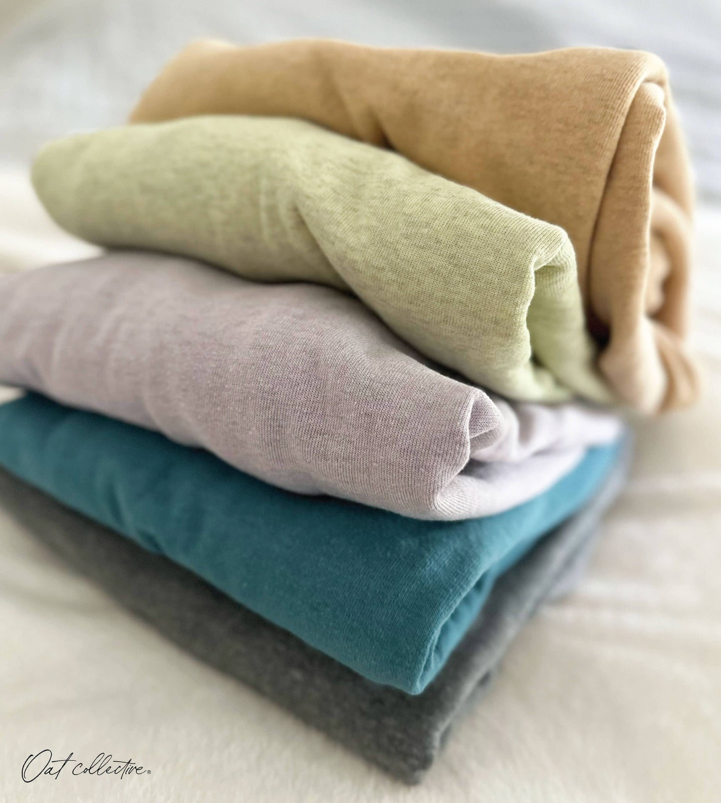 OAT COLLECTIVE Teal Basic Sweatshirt