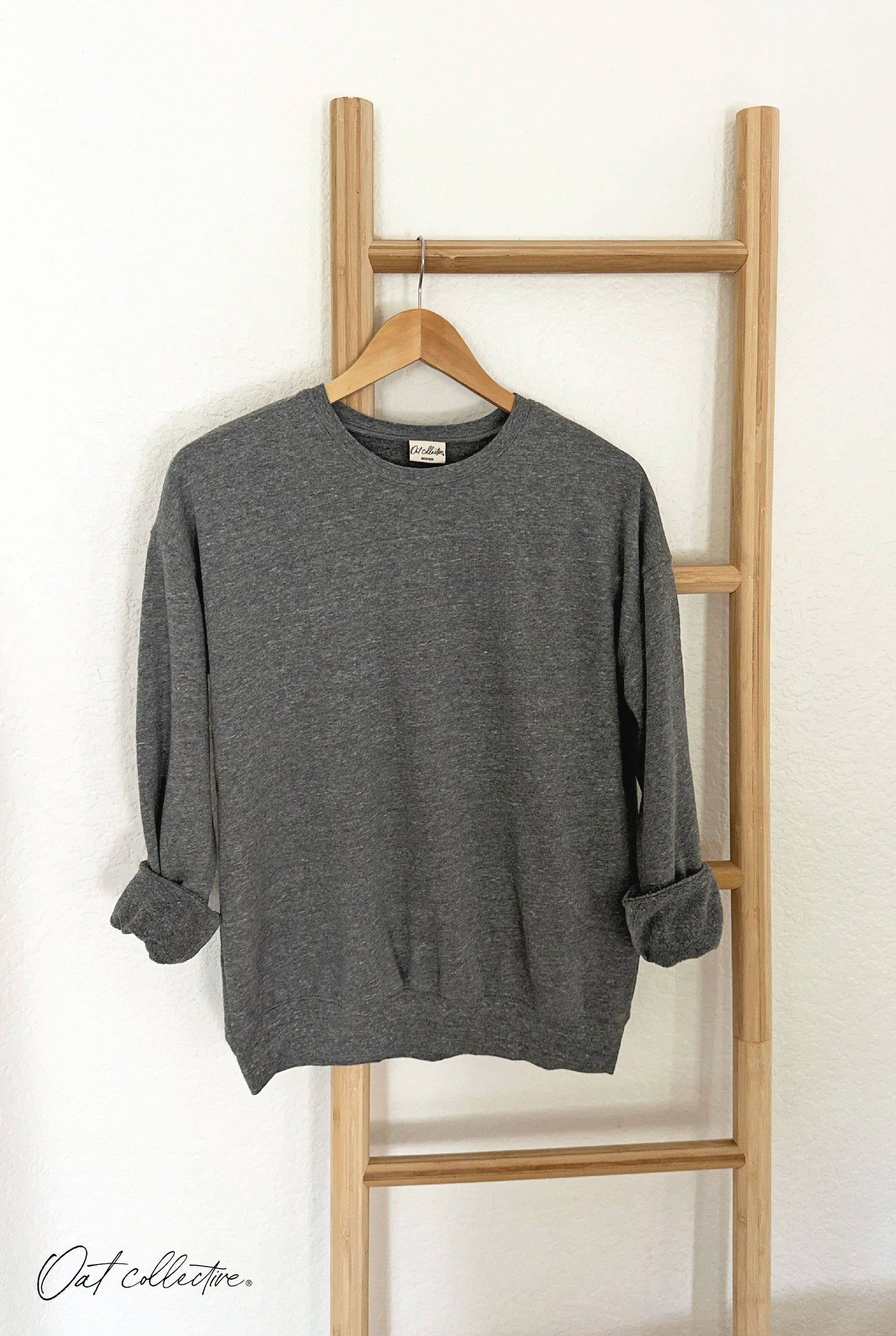 OAT COLLECTIVE Teal Basic Sweatshirt