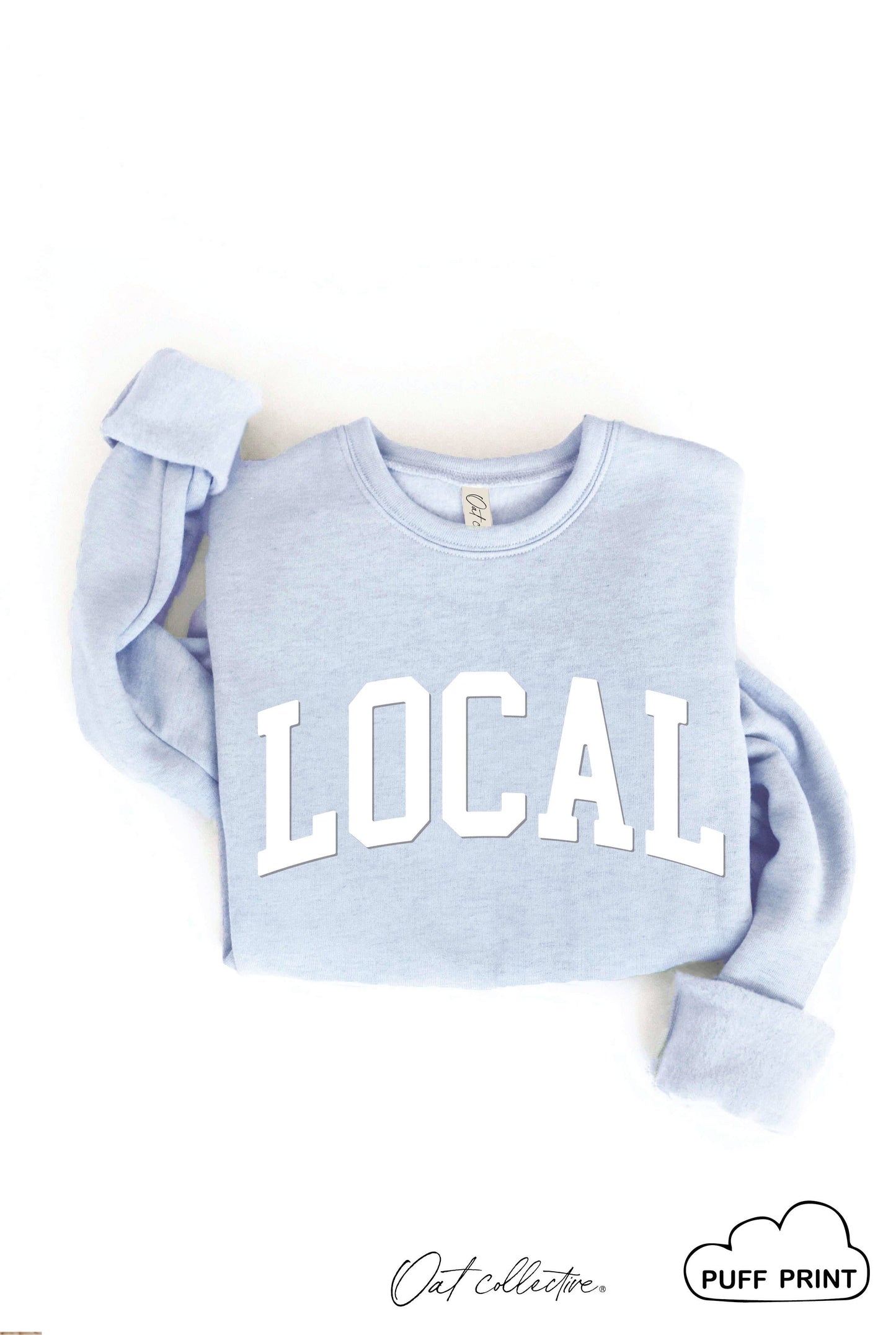 LOCAL Blue Graphic Sweatshirt