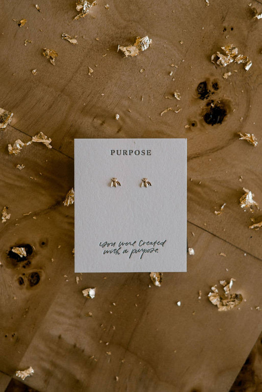 Dear Heart - Purpose Earring Studs
