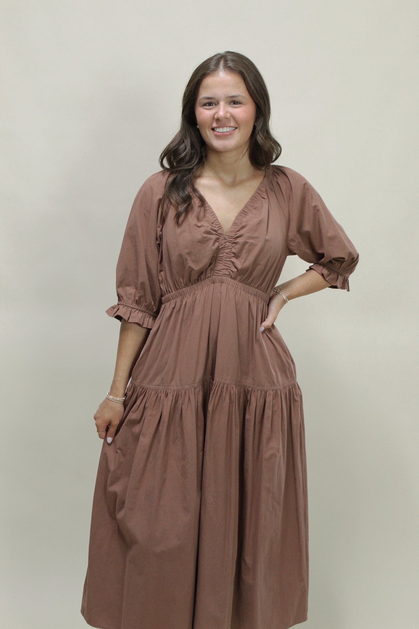 Hazel Mae Midi Dress