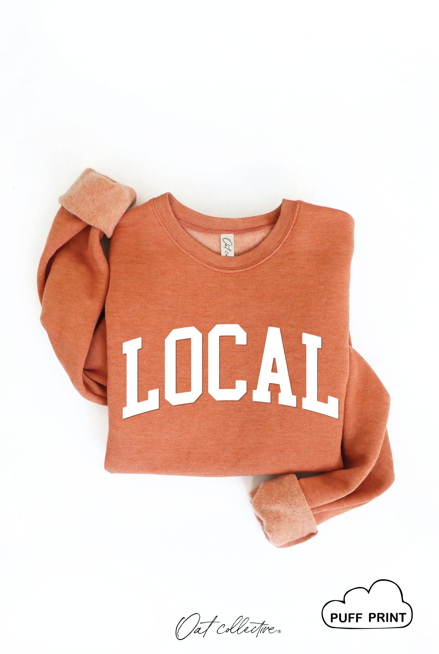 LOCAL Blue Graphic Sweatshirt
