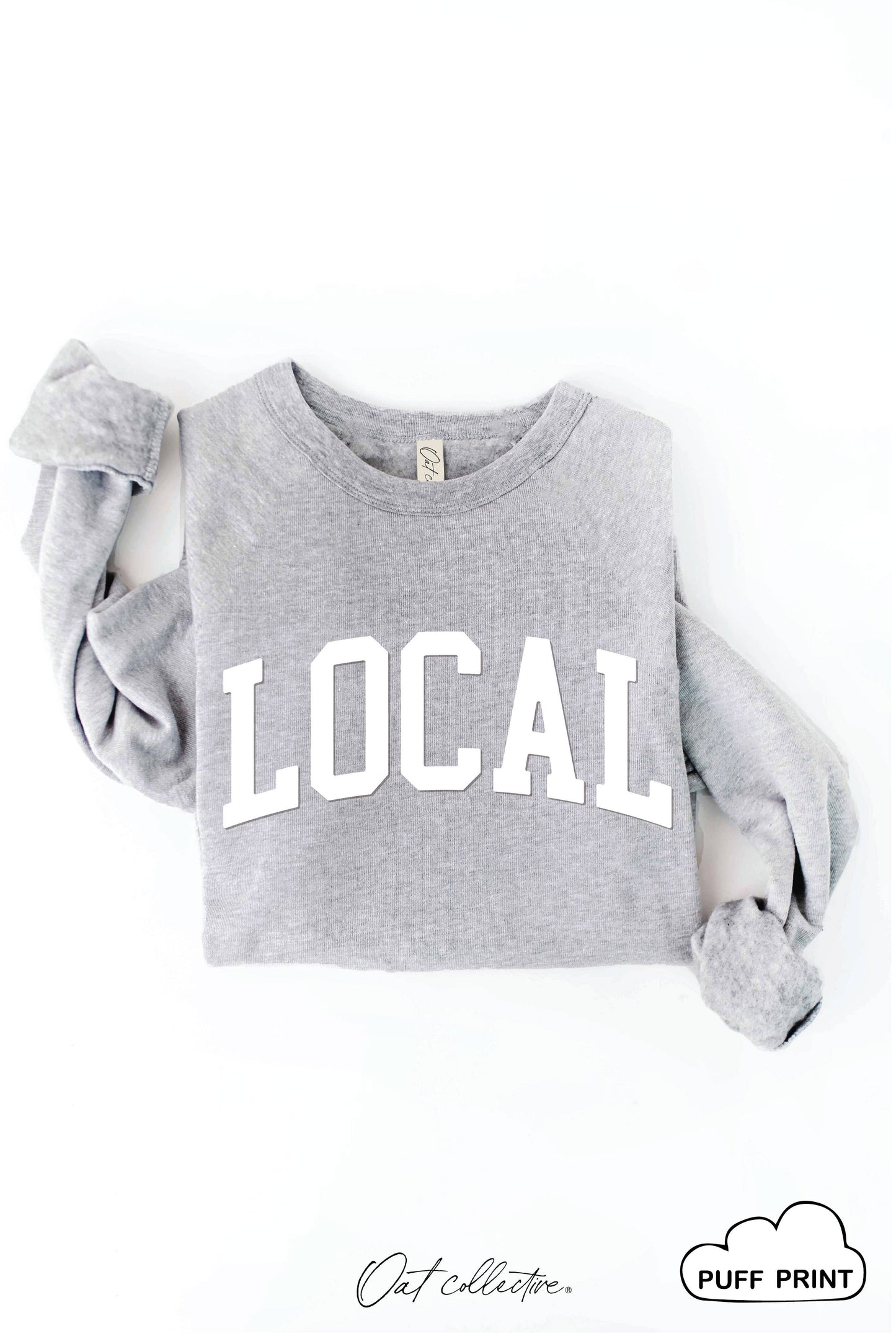 LOCAL Blue Graphic Sweatshirt