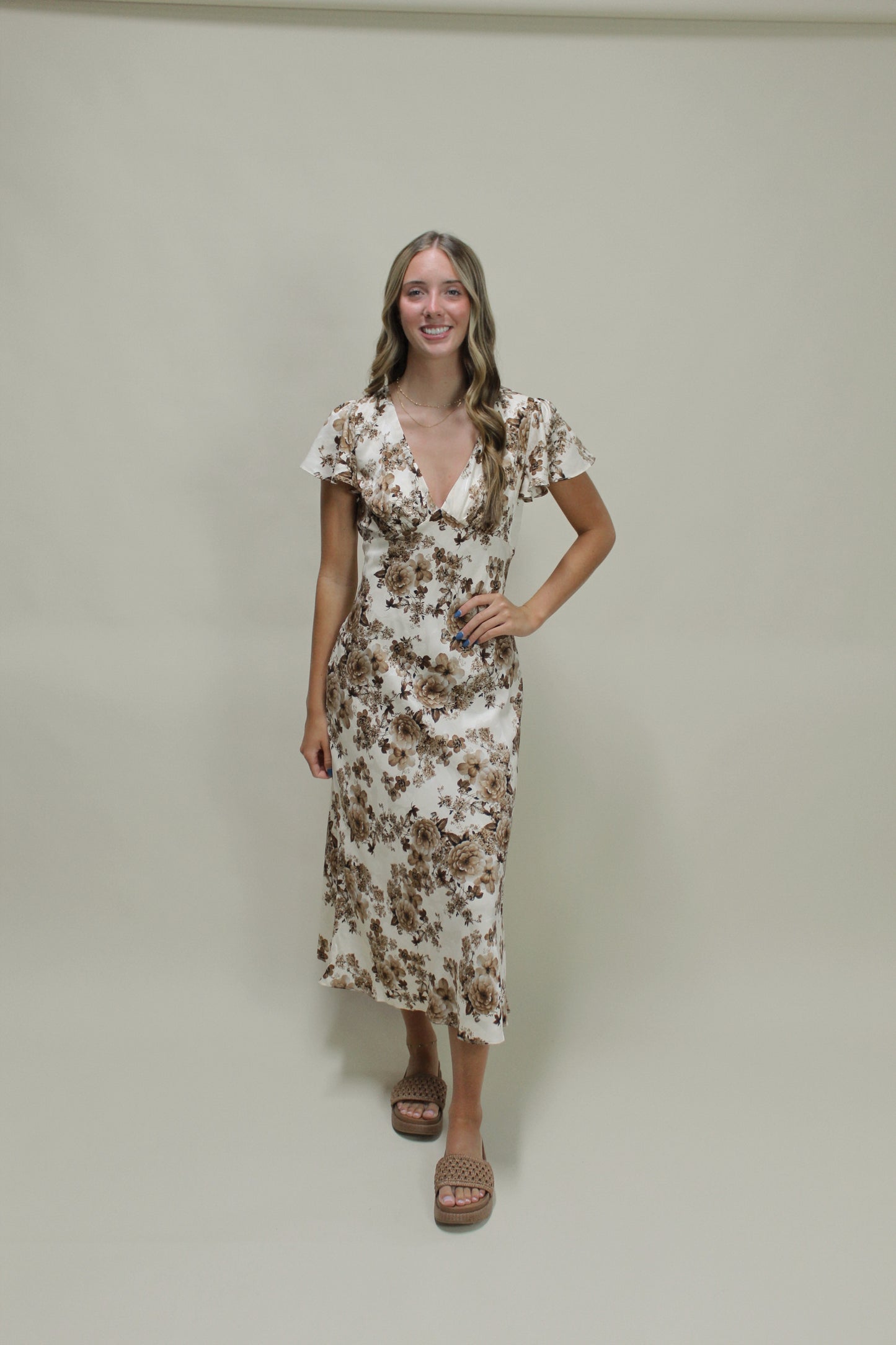 Grandma's Couch Midi Dress