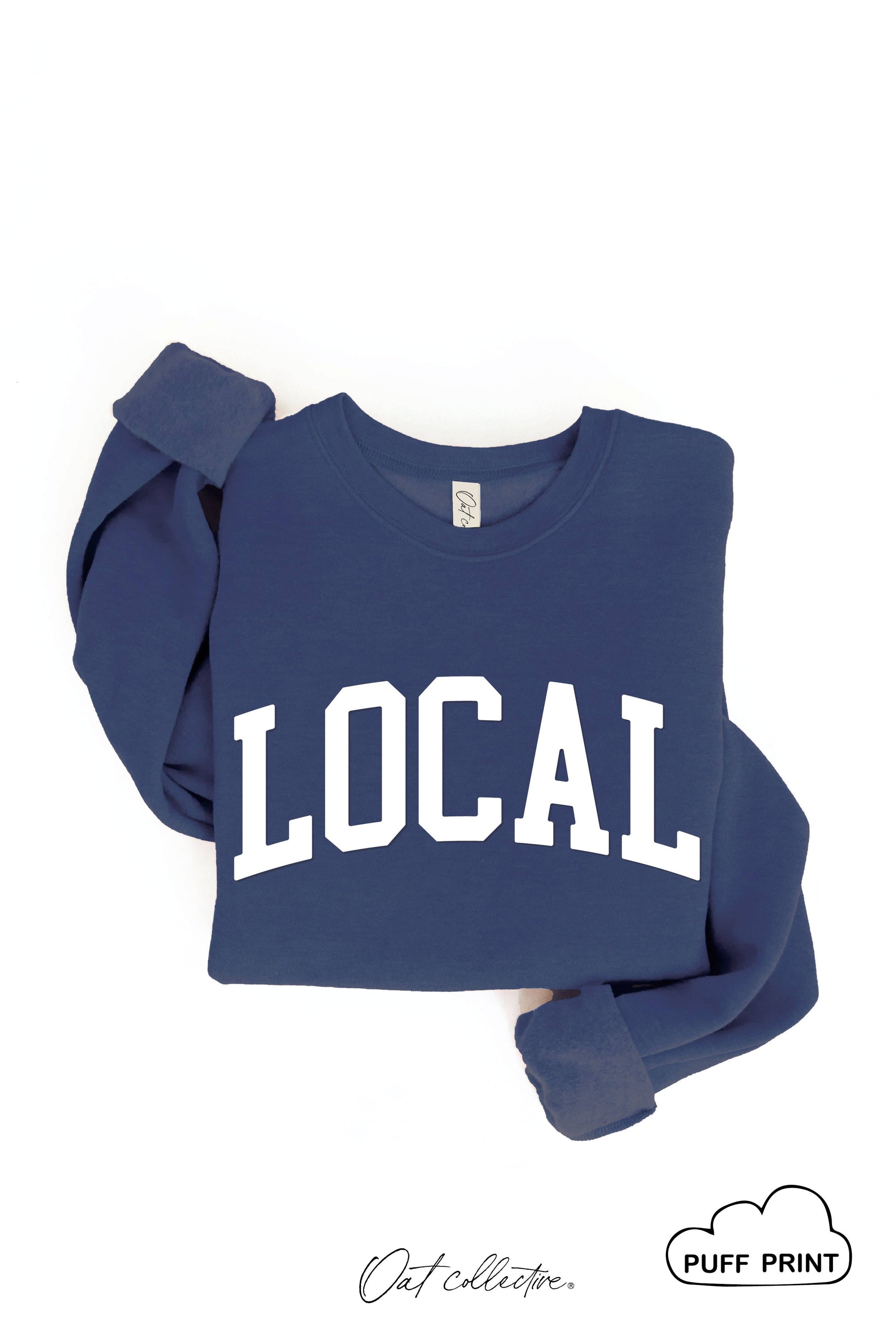 LOCAL Blue Graphic Sweatshirt