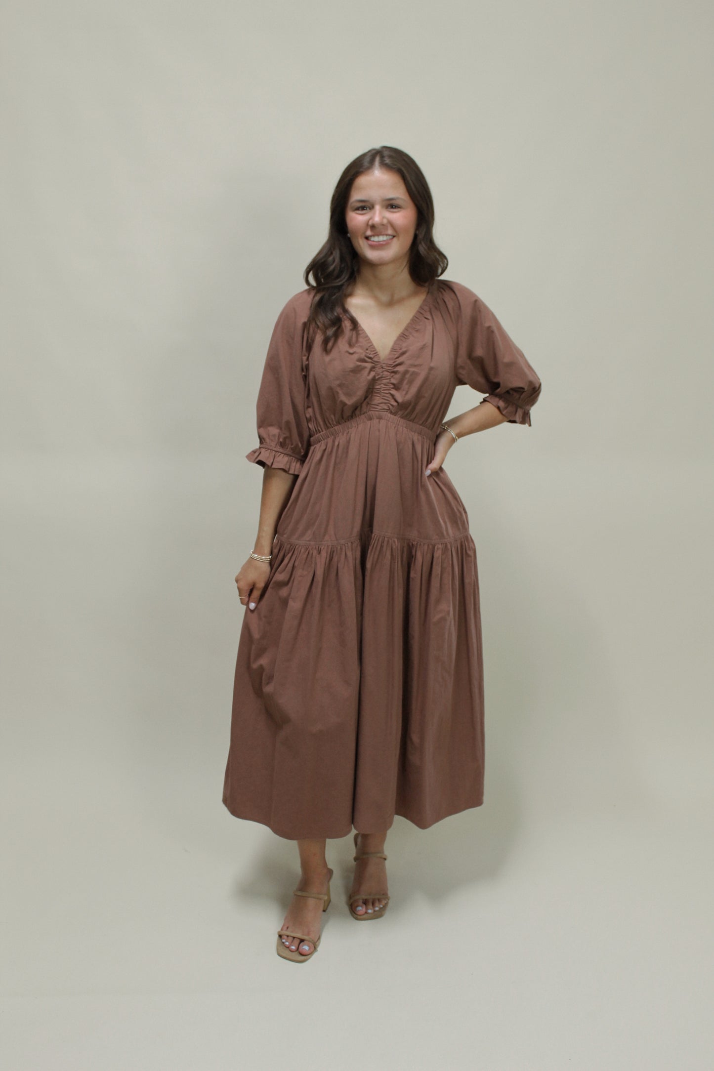 Hazel Mae Midi Dress