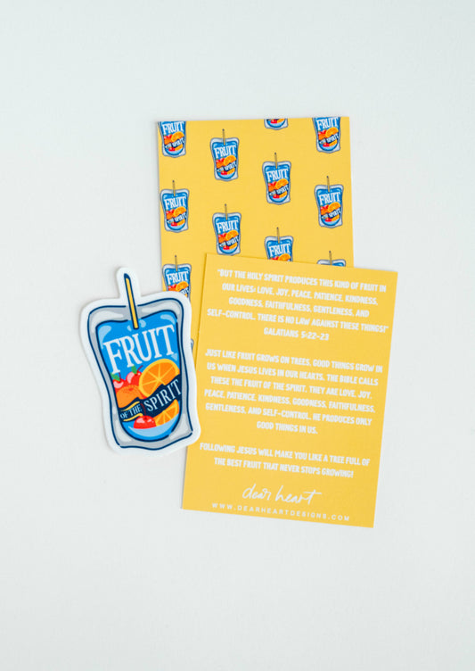 Fruit of The Spirit Christian Sticker