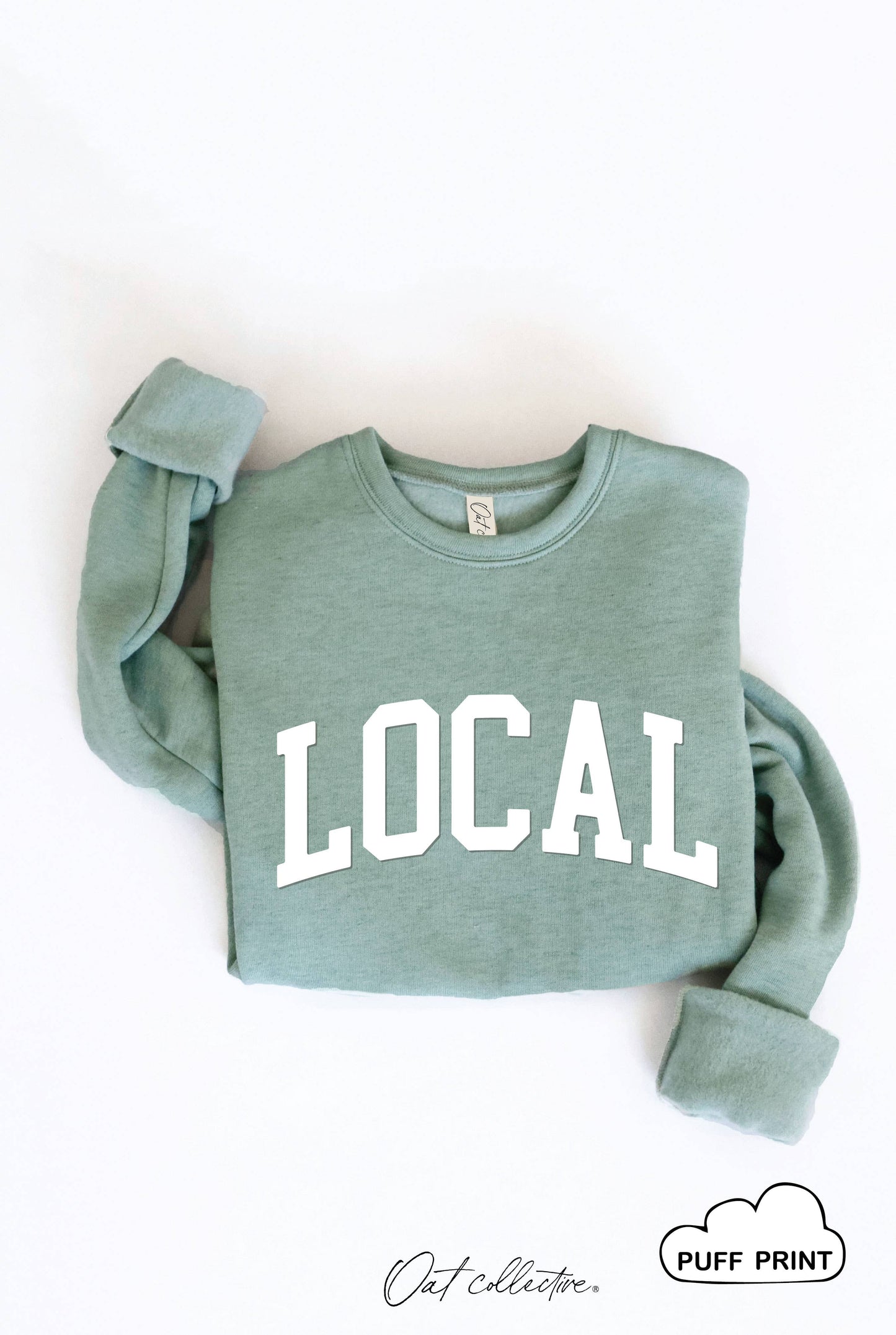 LOCAL Blue Graphic Sweatshirt