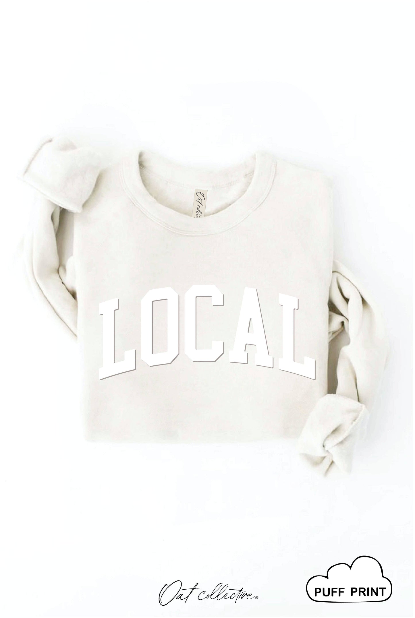 LOCAL Blue Graphic Sweatshirt