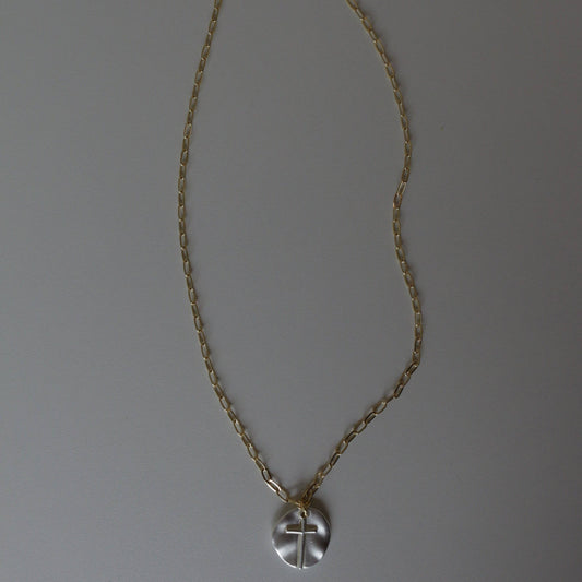 ID Dew Drop: Silver Necklace