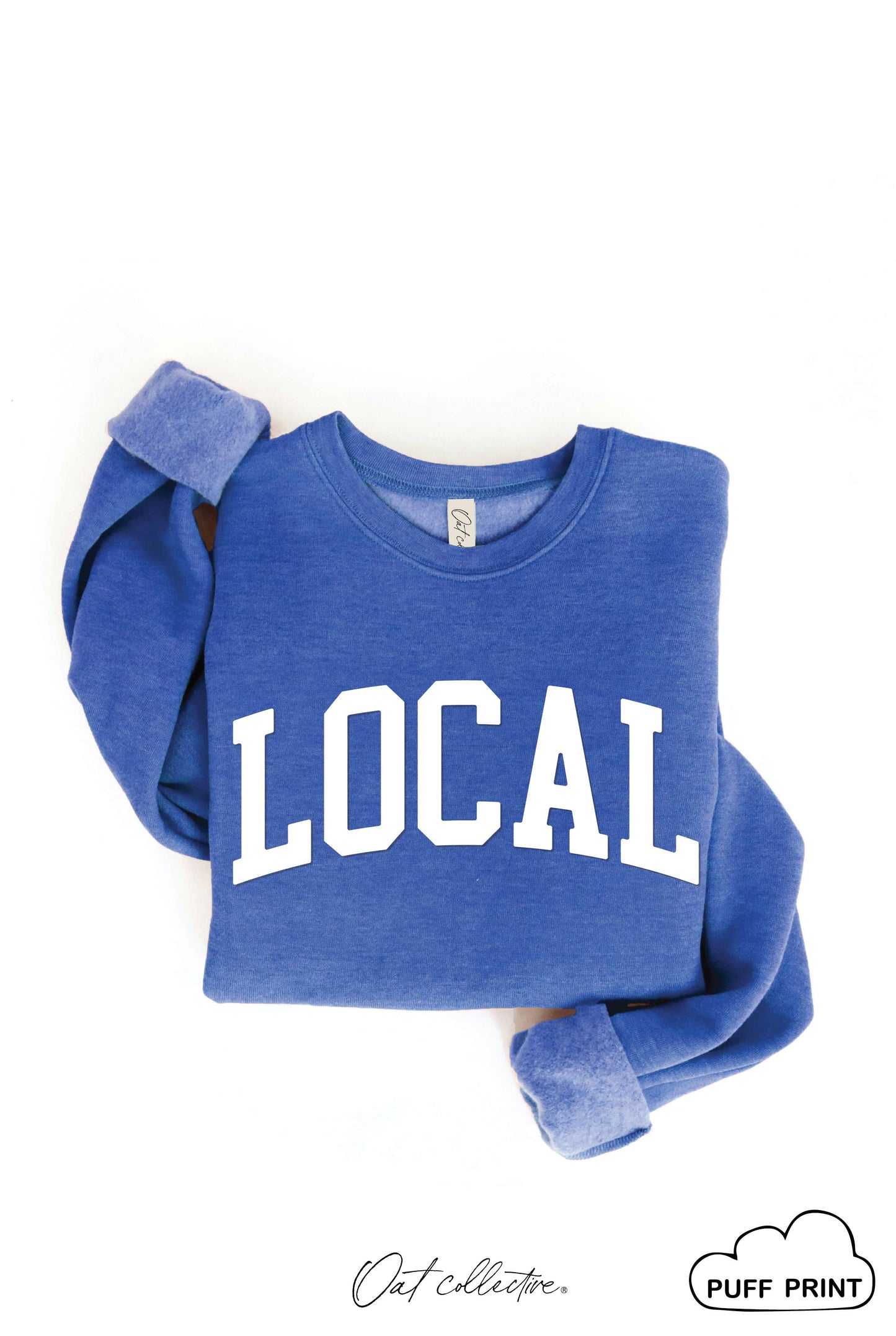 LOCAL Blue Graphic Sweatshirt